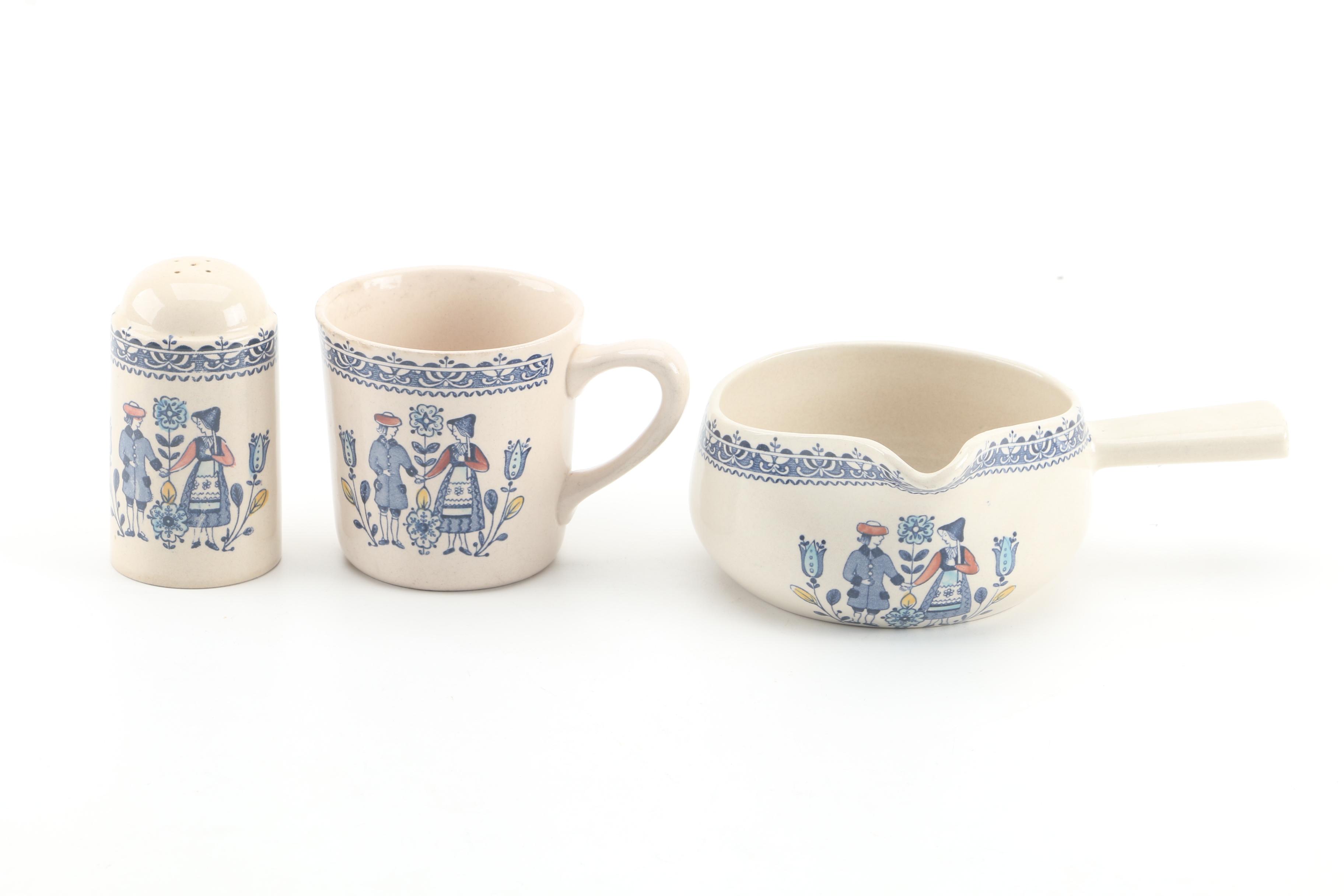 Vintage Johnson Brothers "Hearts & Flowers" Ironstone Dinnerware c. 1974-89