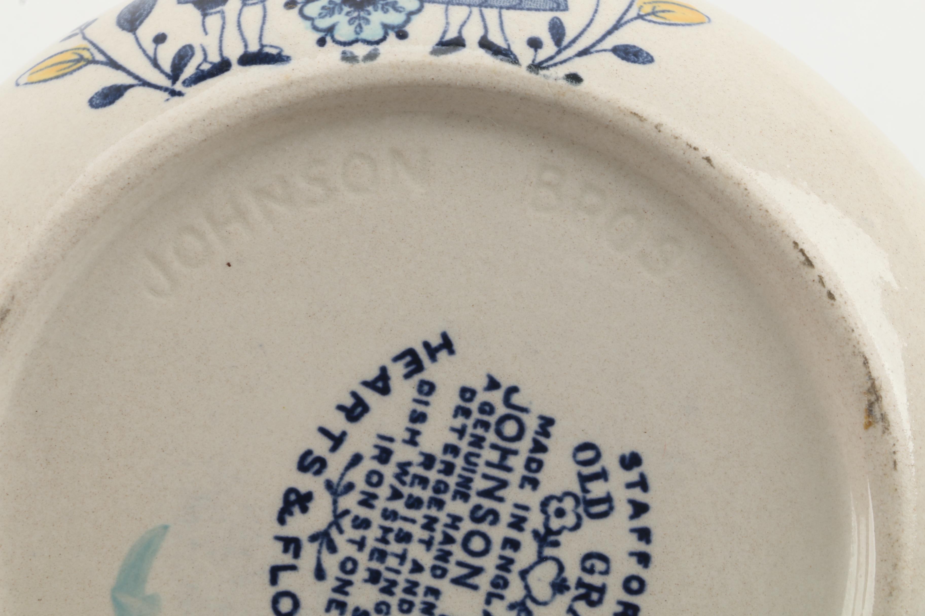 Vintage Johnson Brothers "Hearts & Flowers" Ironstone Dinnerware c. 1974-89