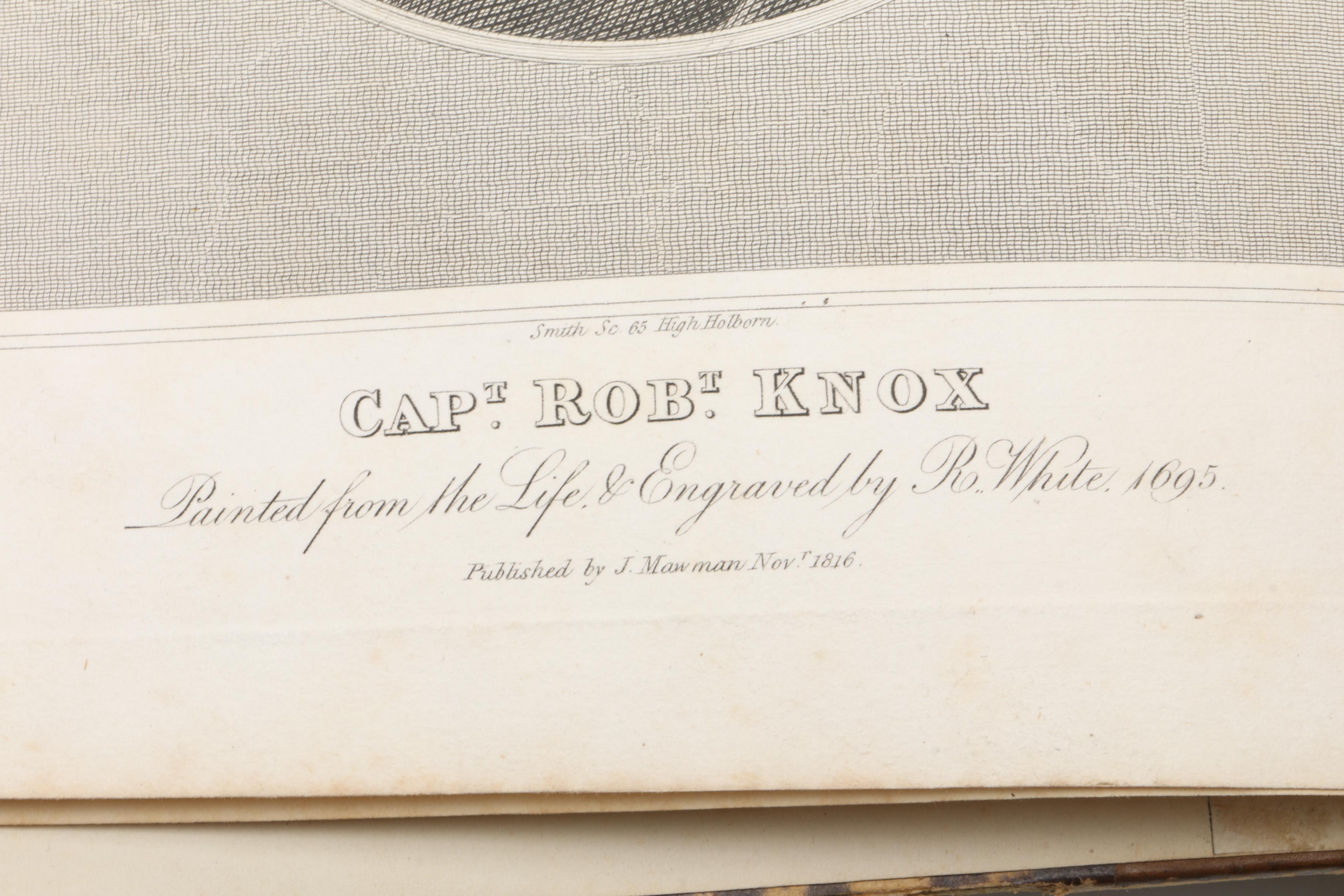 1817 "The History of Ceylon From the Earliest Period to [1815]"