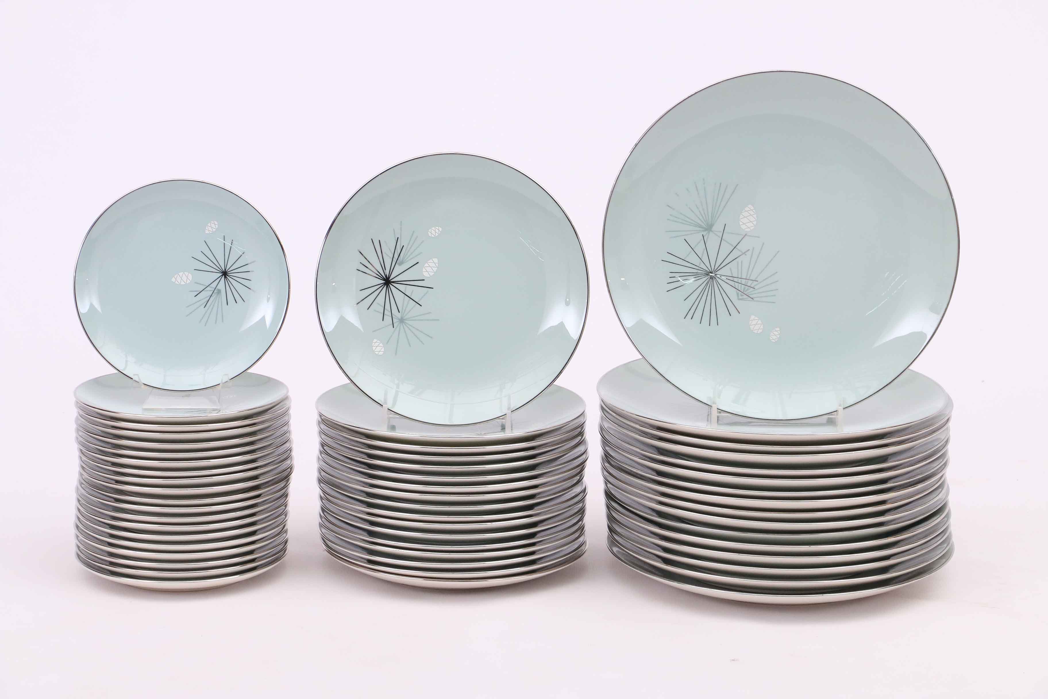 Franciscan Masterpiece China "Silver Pine" China Set