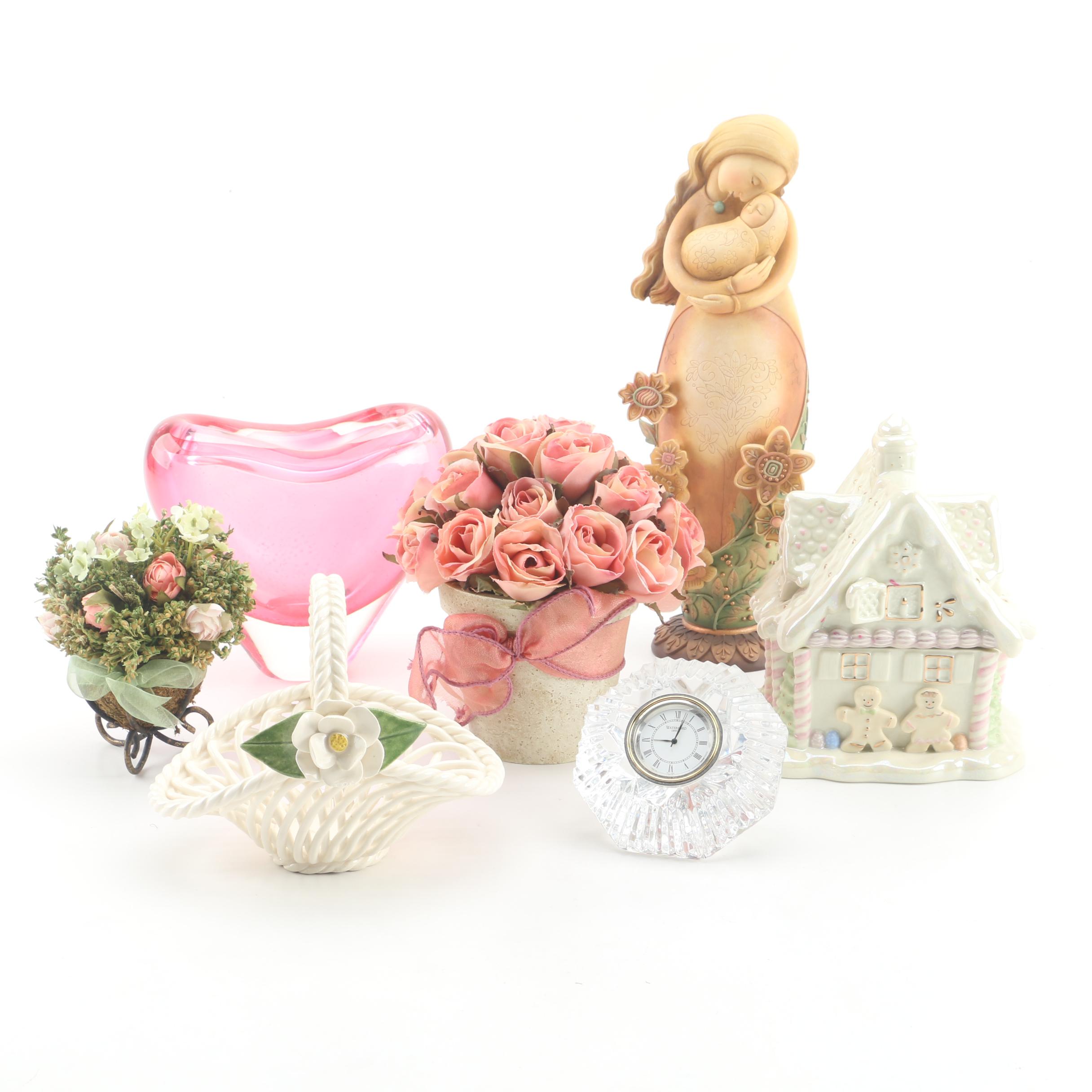 Lenox Gingerbread House Music Box and Other Decor