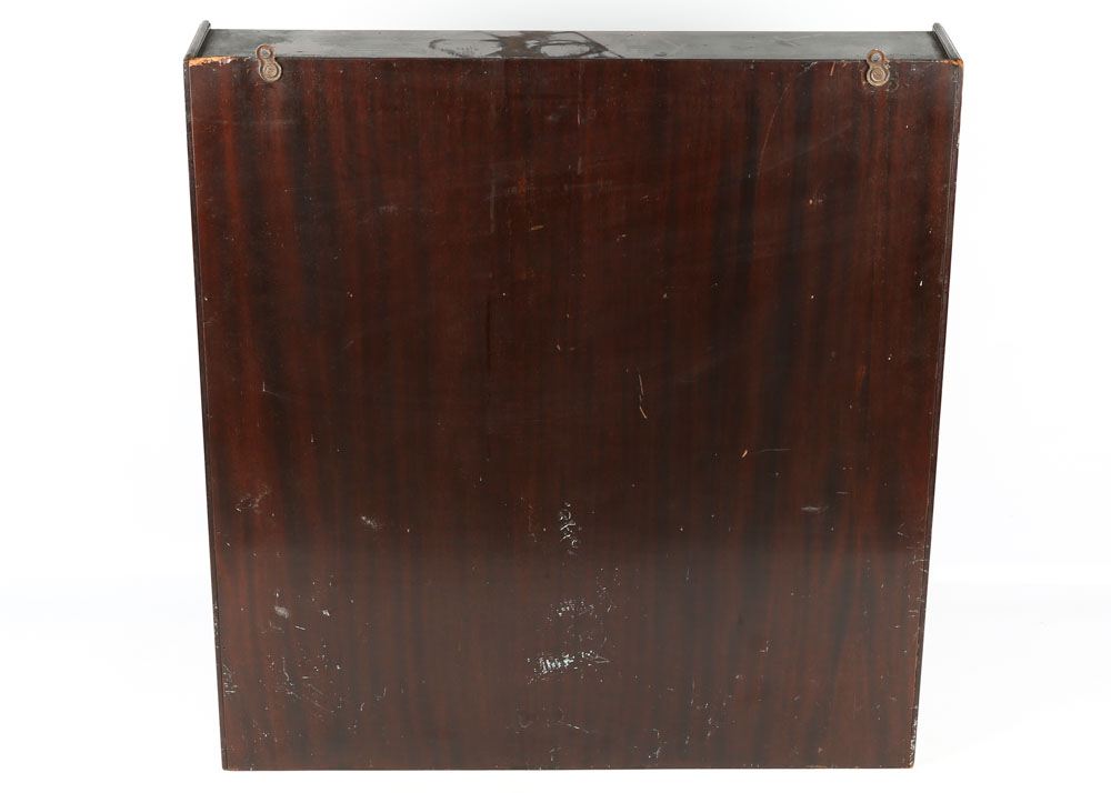 Vintage Wall-Mounted Curio Shelf