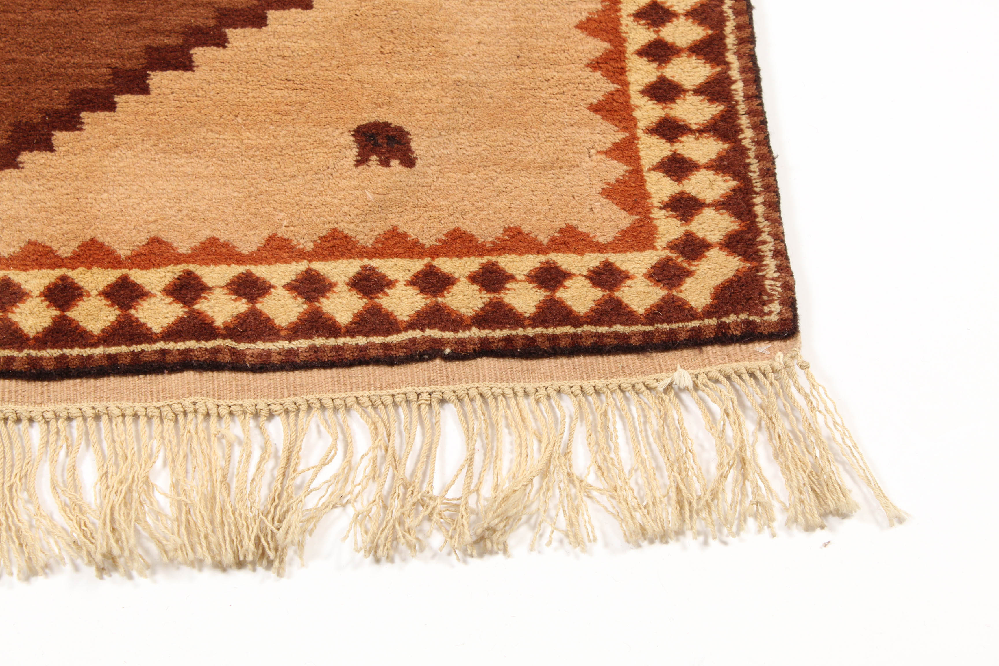 Hand-Knotted Romanian Persian Bakhshayesh Rug