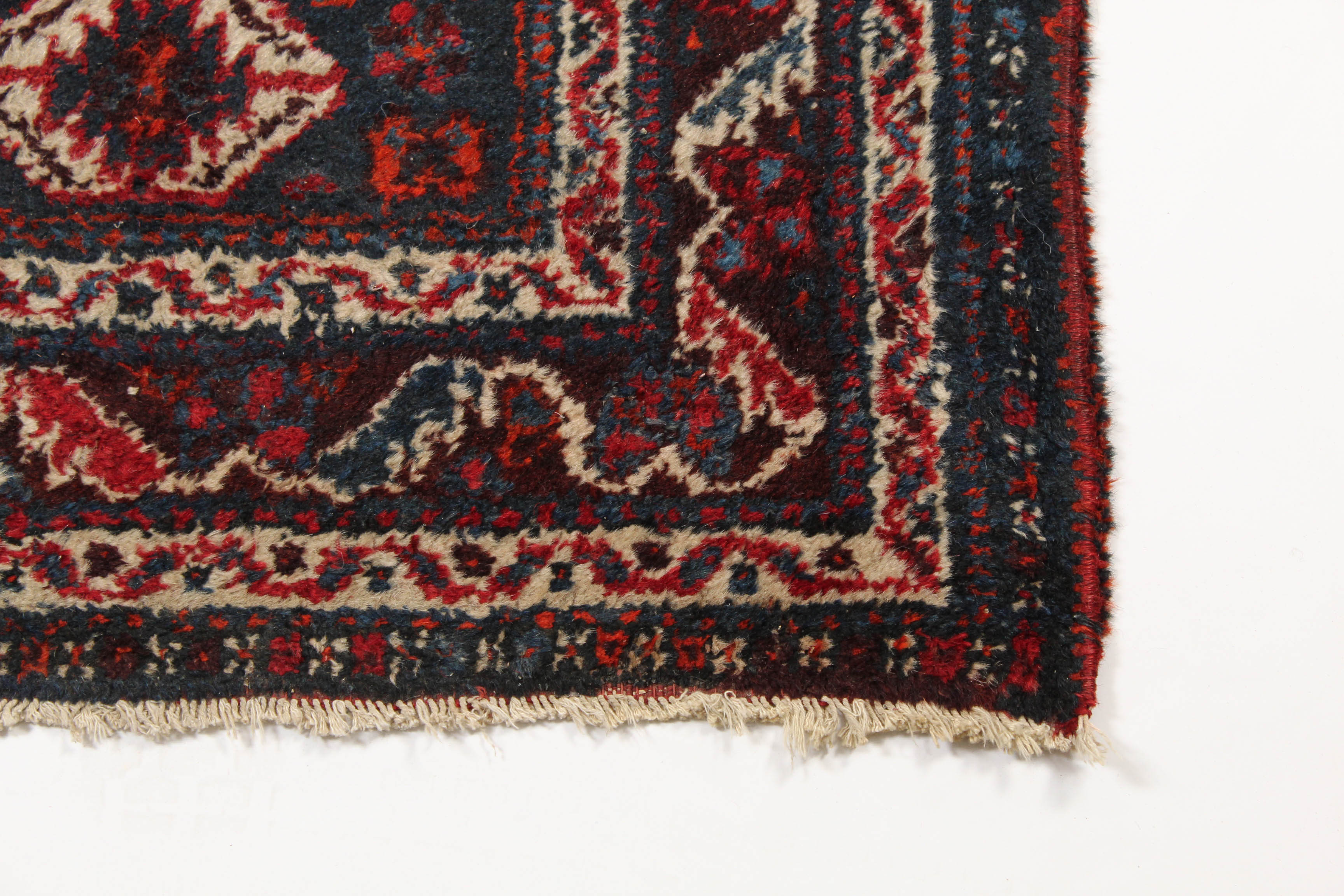 Semi-Antique Hand-Knotted Persian Shiraz Runner