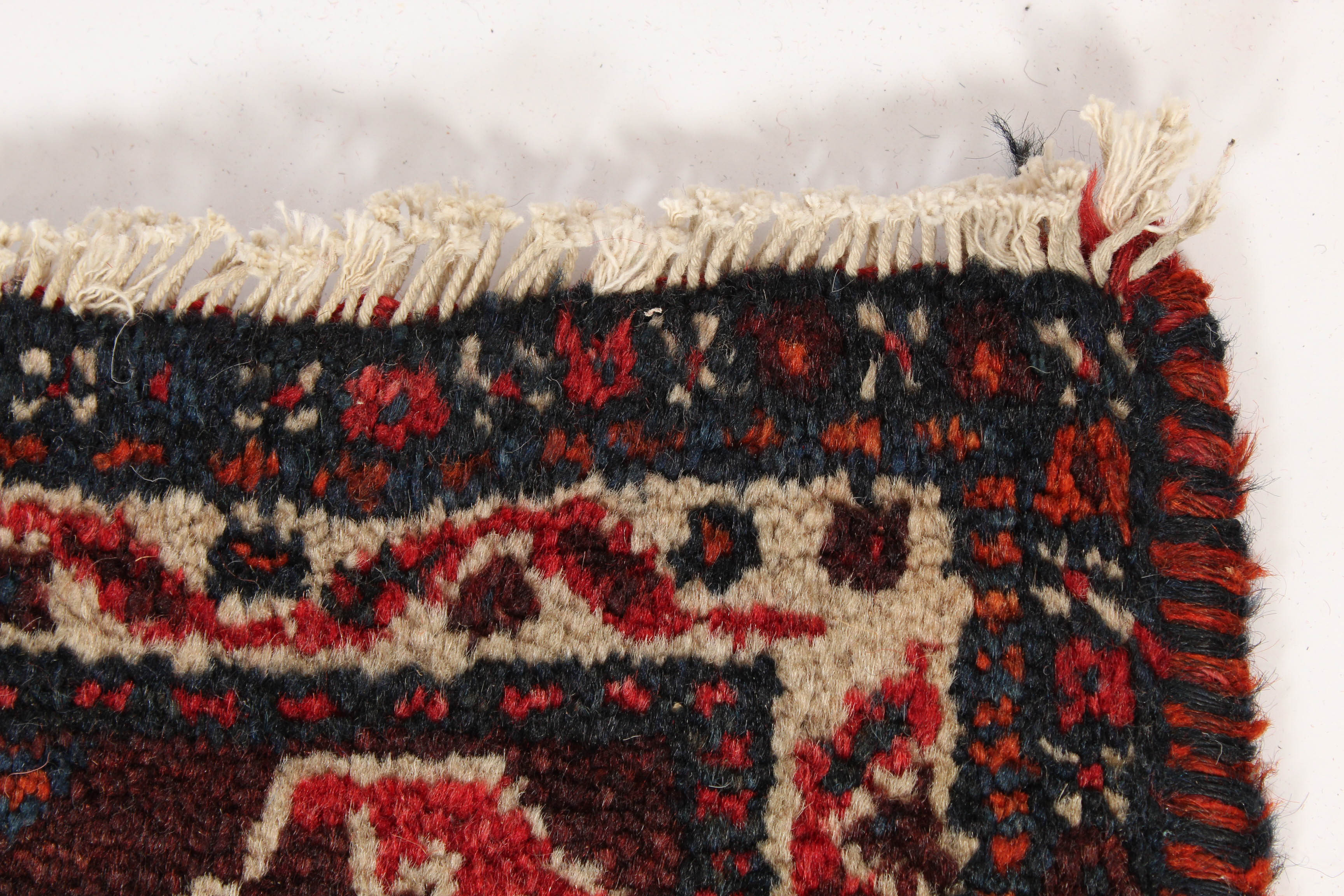 Semi-Antique Hand-Knotted Persian Shiraz Runner