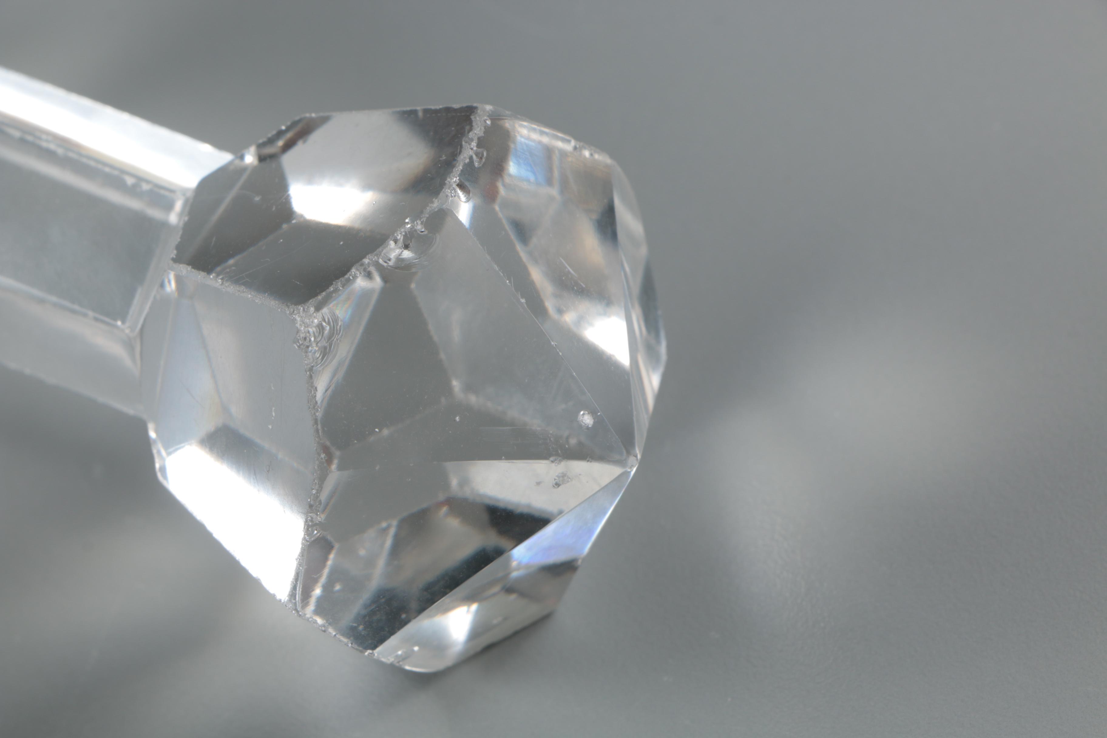 Cut Crystal and Glass Knife Rests