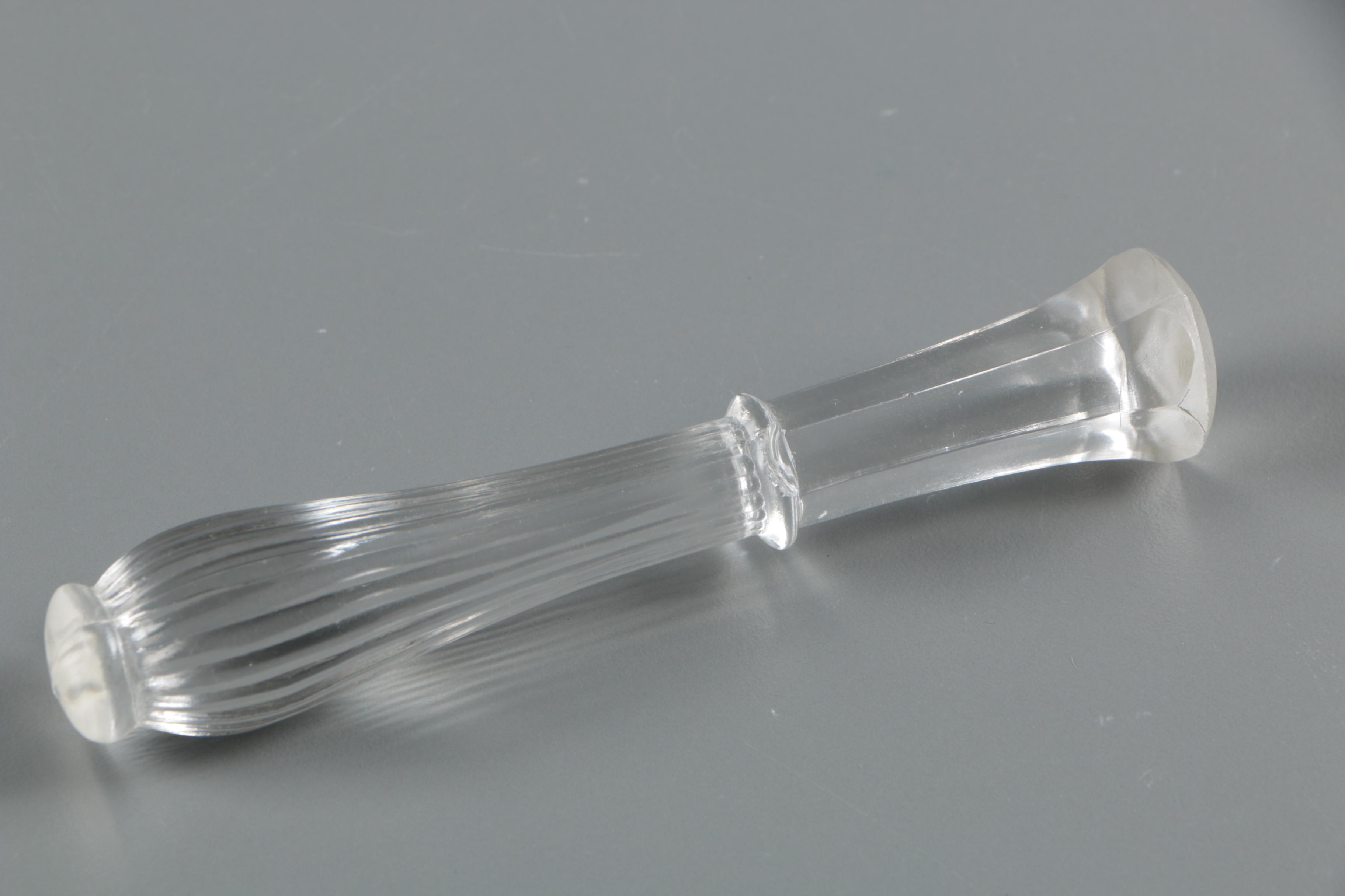 Cut Crystal and Glass Knife Rests