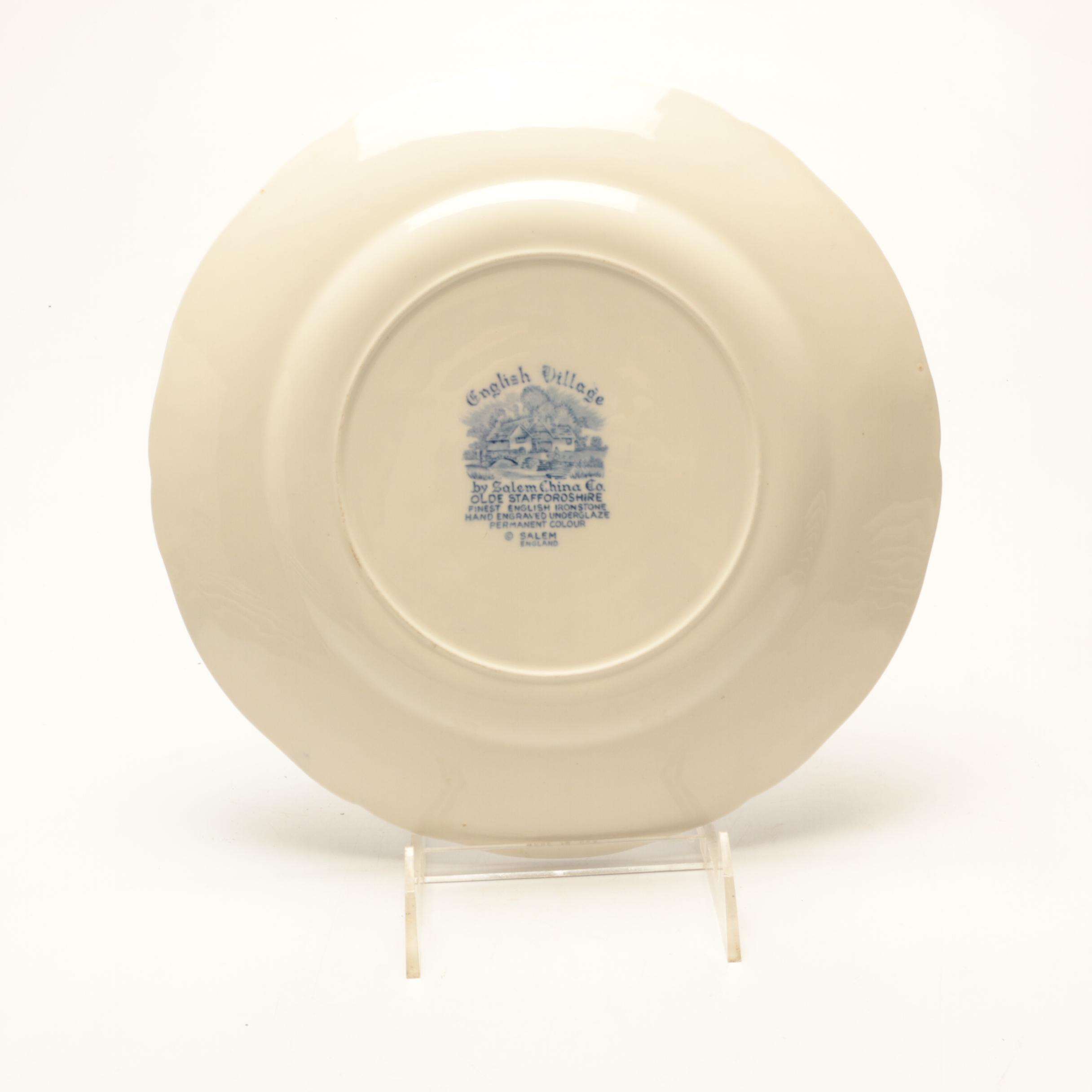 Assorted Dinnerware Featuring Salem China Co.