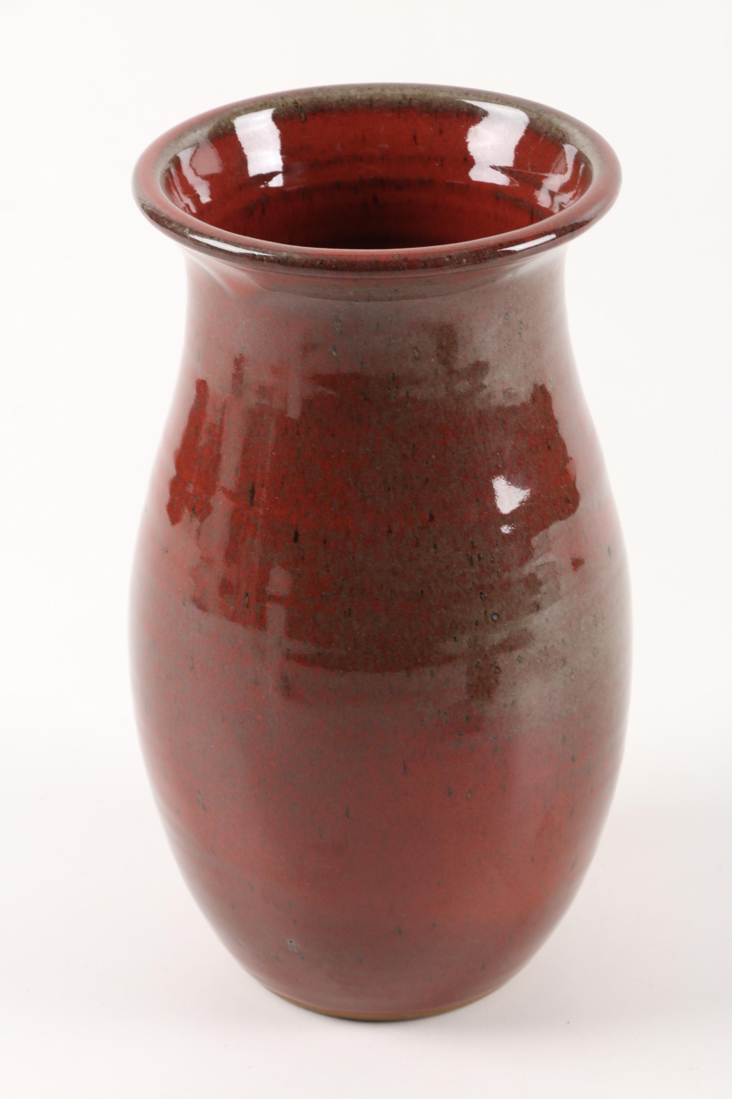 Renee Altman Wheel Thrown Stoneware and Otagiri Mercantile Company Vases