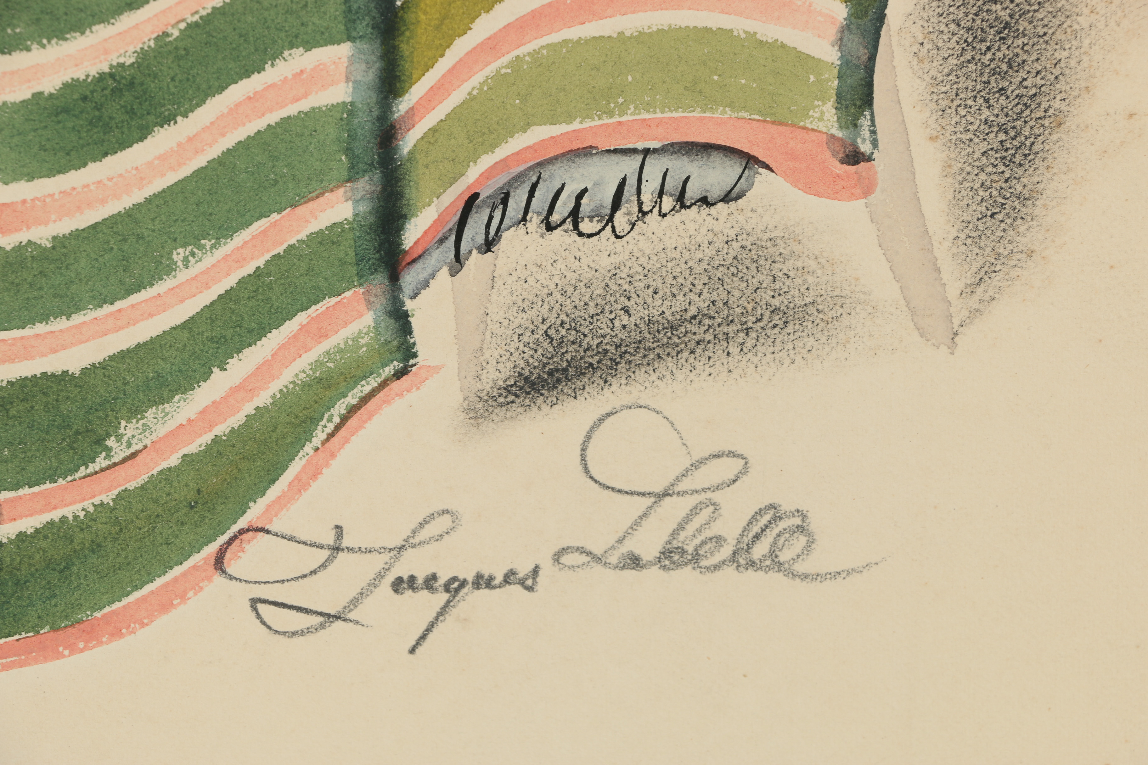 Jacques Labelle Watercolor Painting