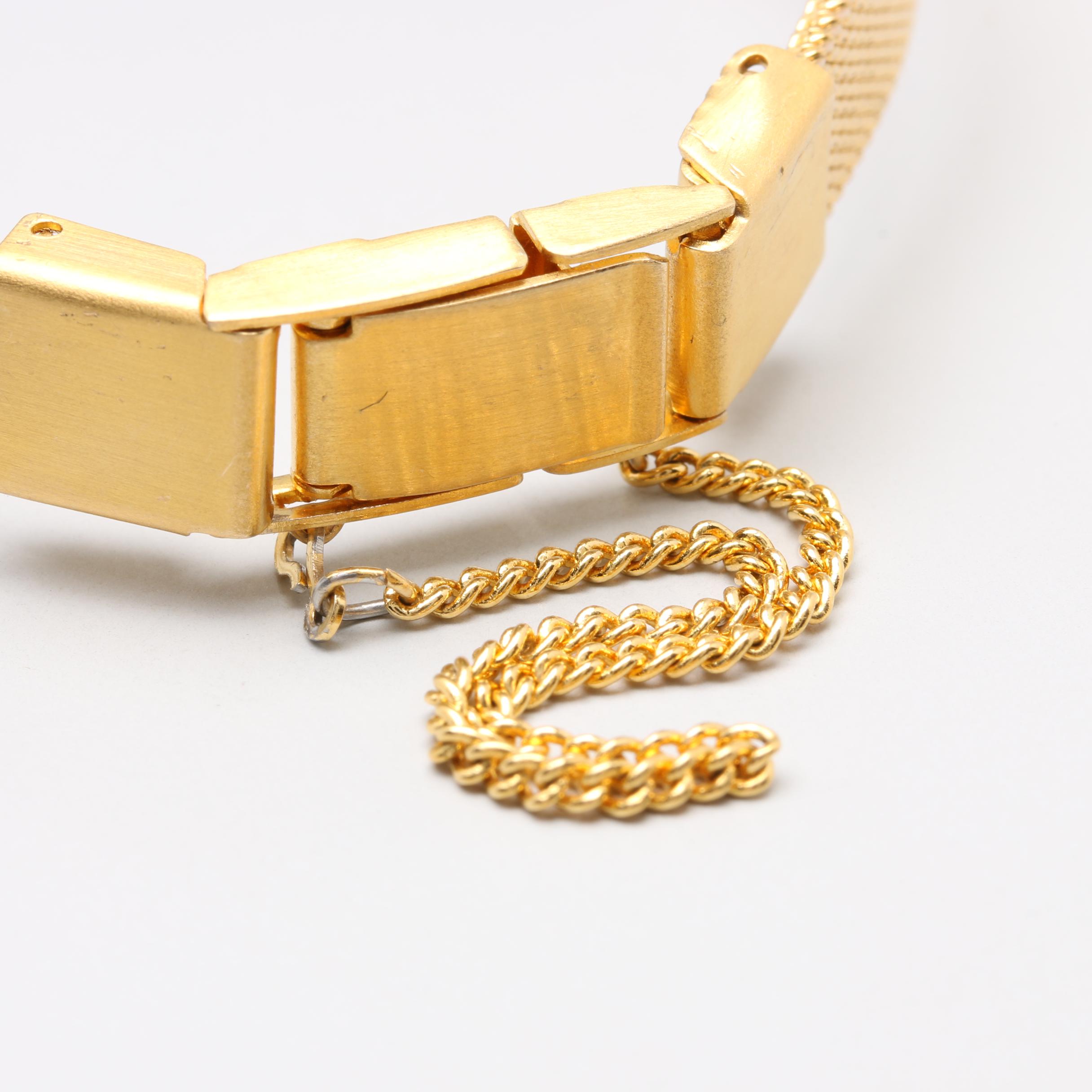 Omega DeVille Quartz Stainless Steel Analog Watch