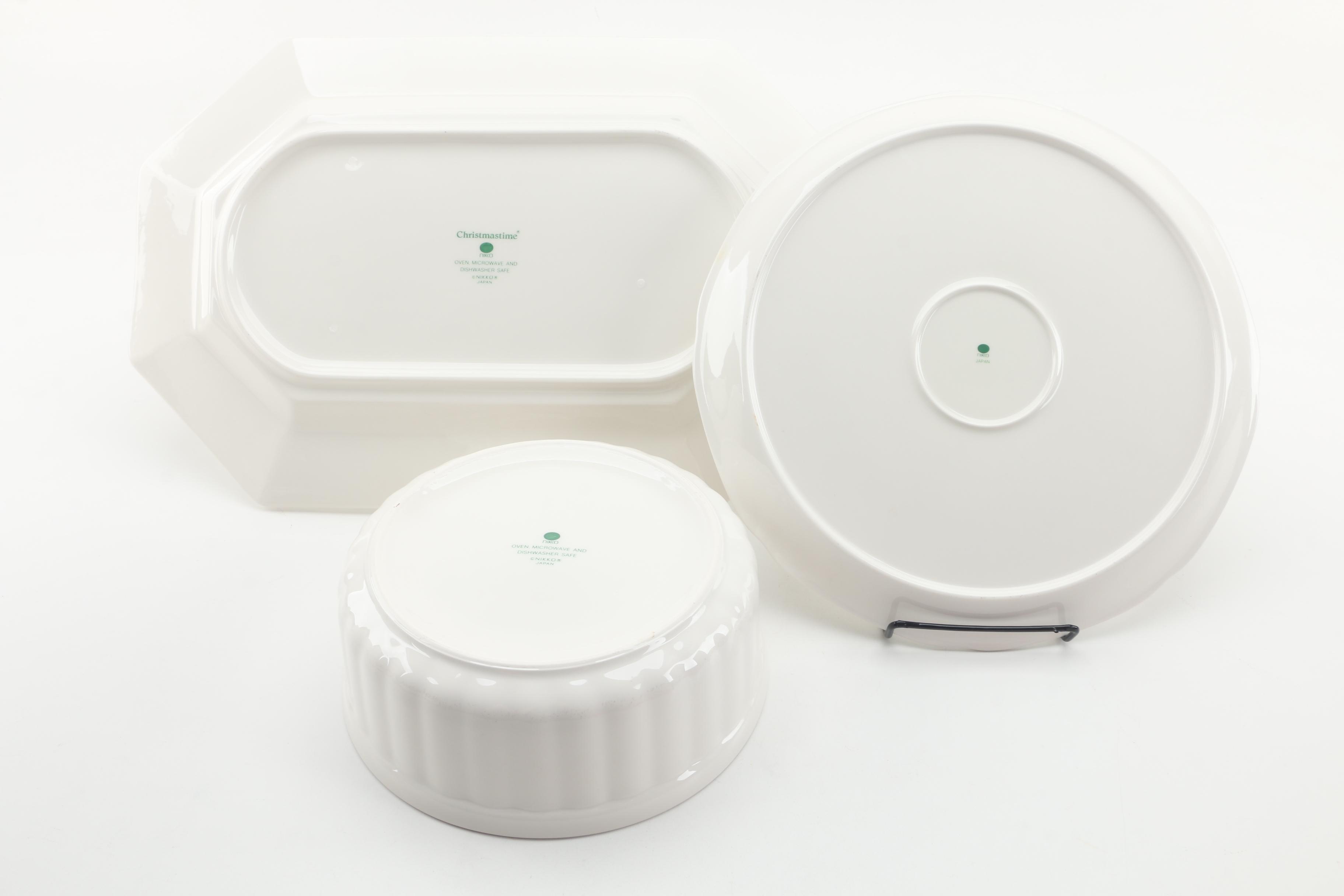 Nikko "Christmastime" Serveware