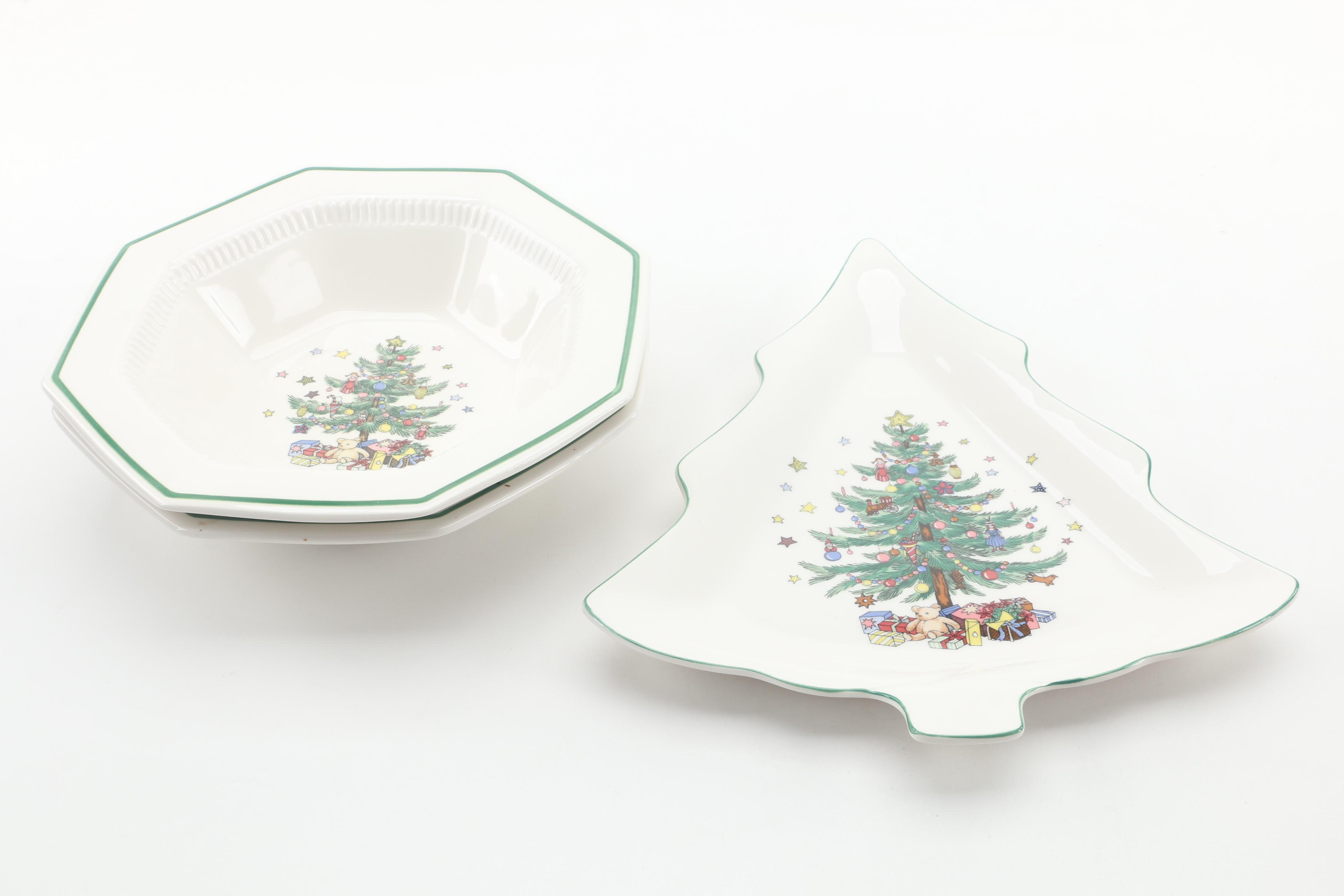 Nikko "Christmastime" Serveware