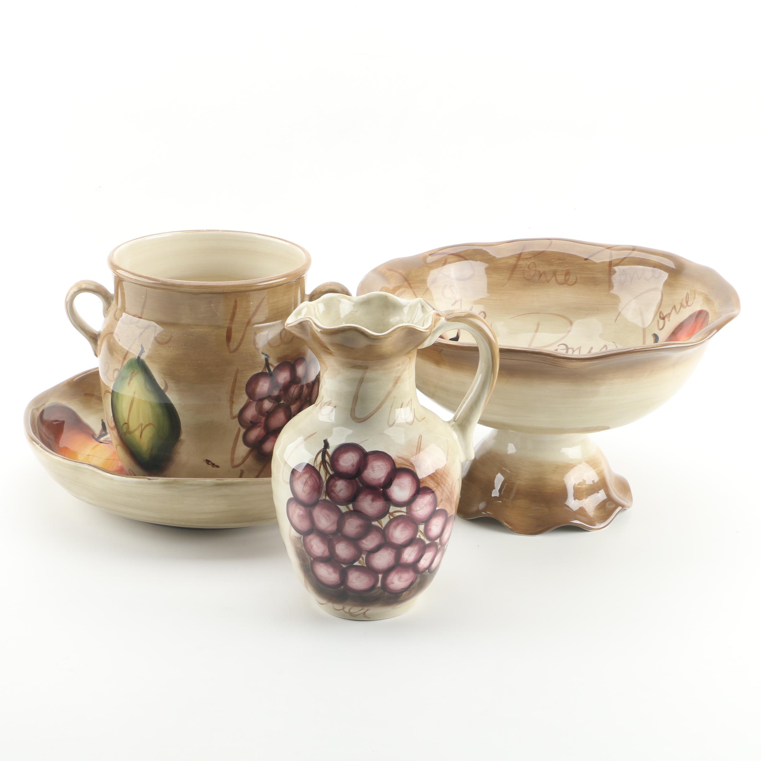 Tabletops Unlimited "Fruition" Ceramic Serveware