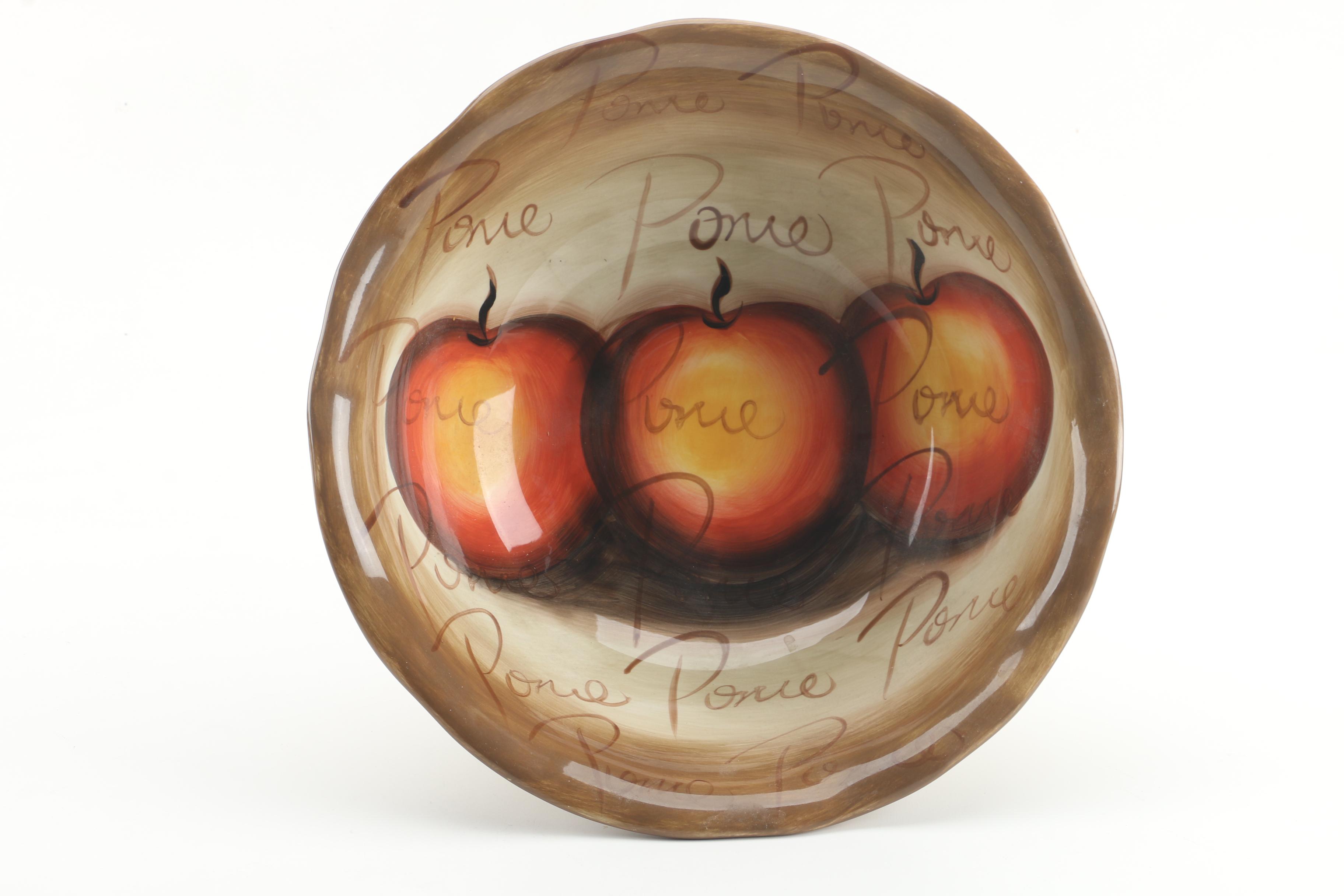 Tabletops Unlimited "Fruition" Ceramic Serveware