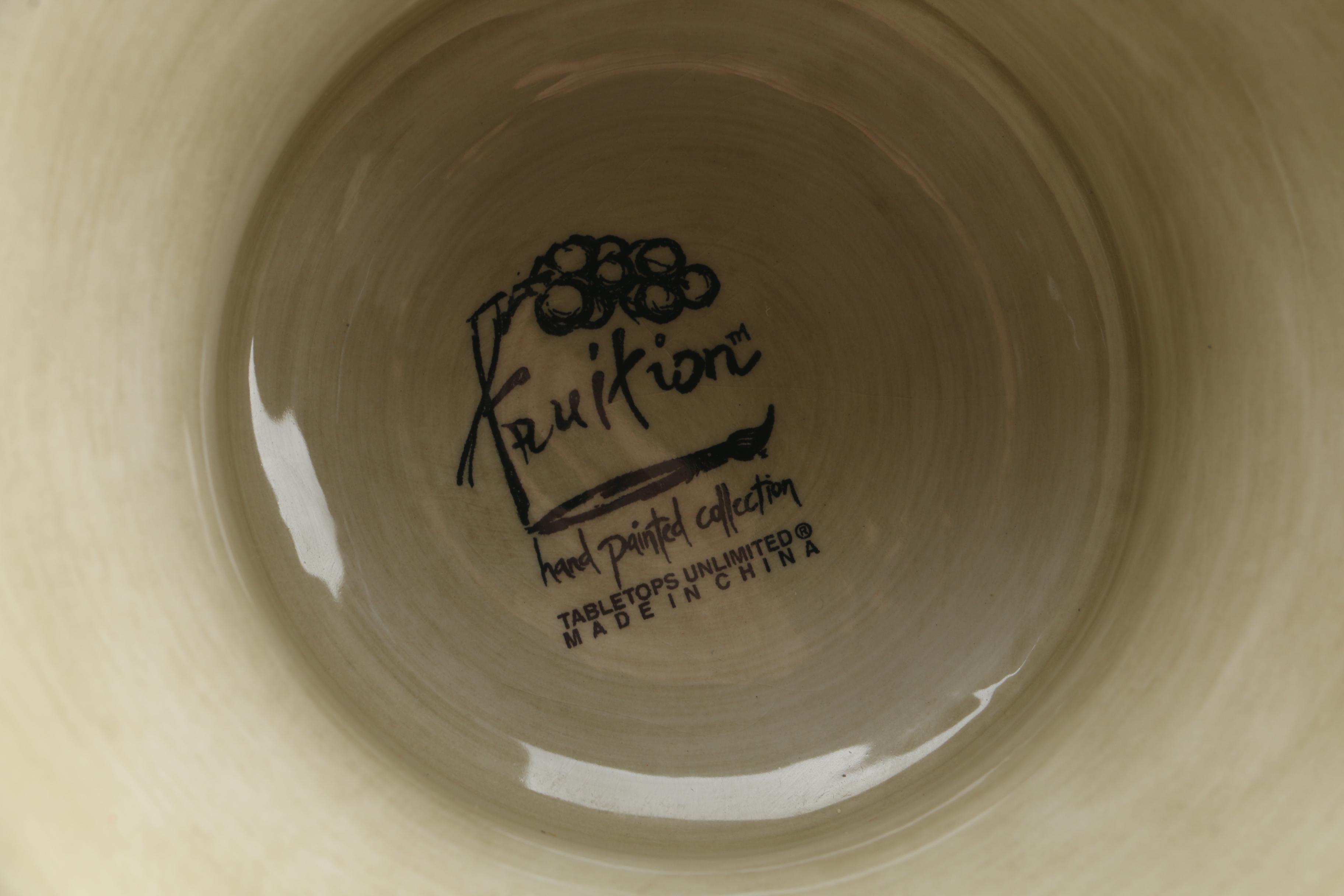 Tabletops Unlimited "Fruition" Ceramic Serveware