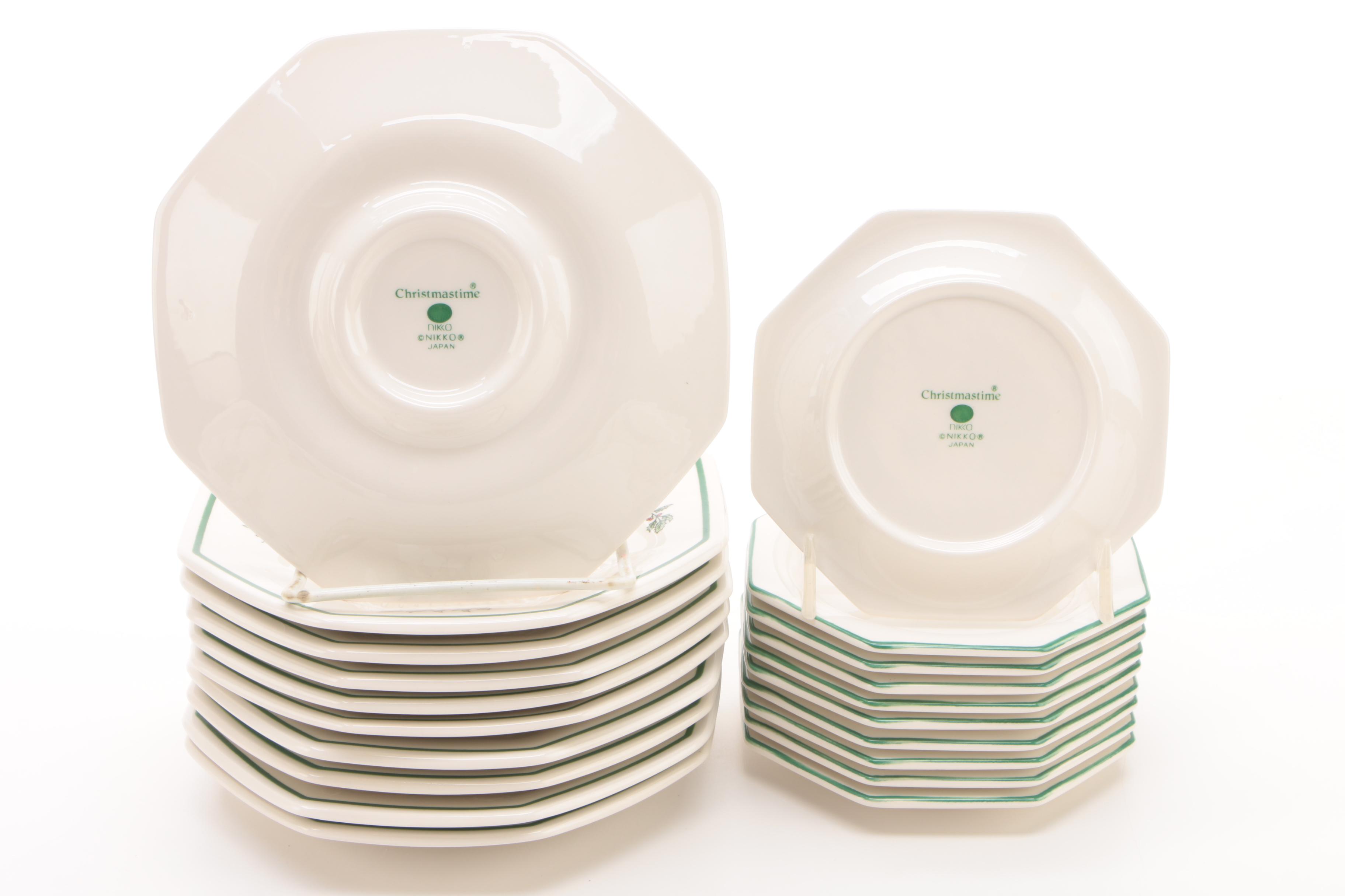 Nikko "Christmastime" Dinnerware