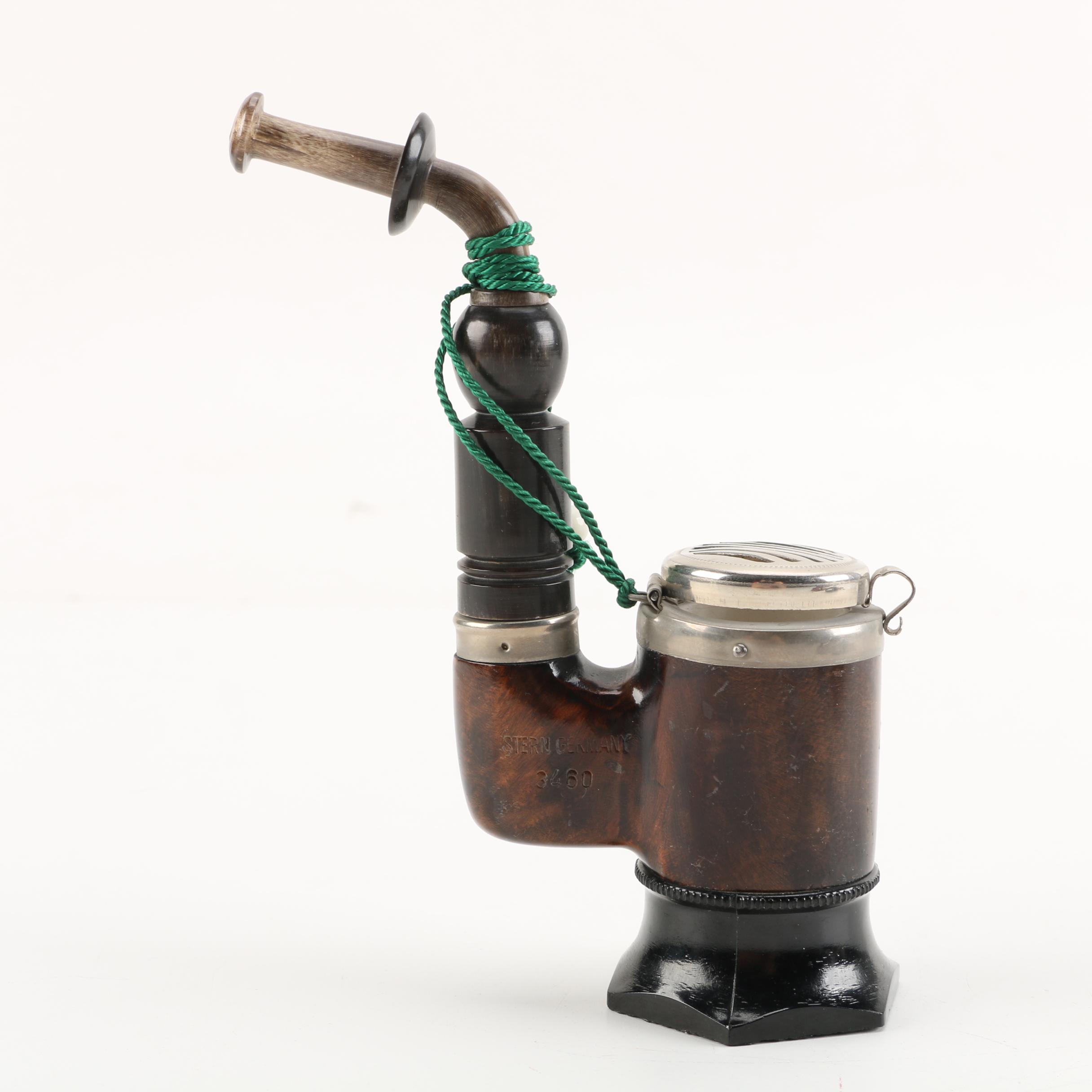 Vintage Tobacco Pipes Including Iwan Ries, Big Ben, and M&T Allwetter