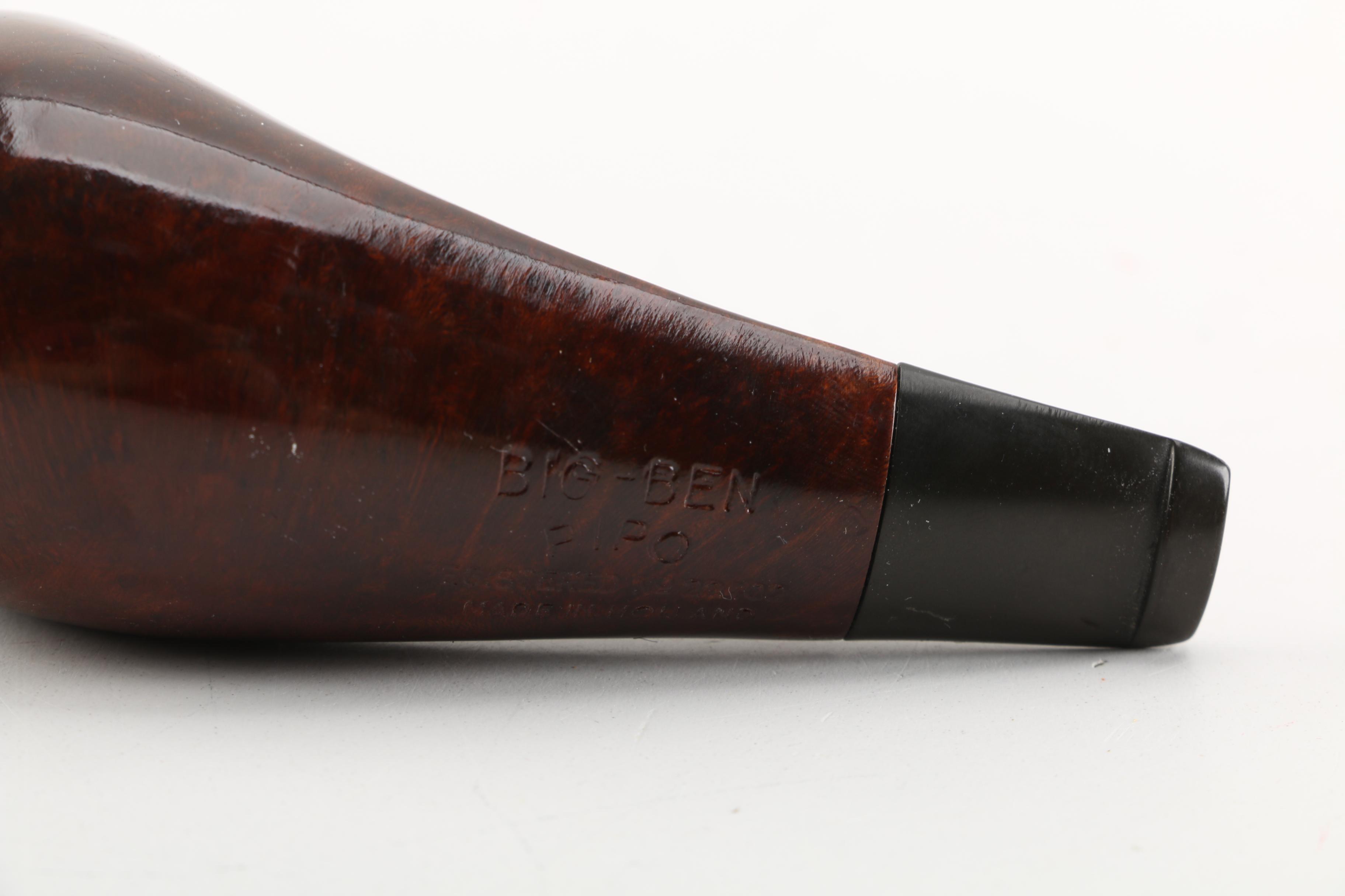 Vintage Tobacco Pipes Including Iwan Ries, Big Ben, and M&T Allwetter