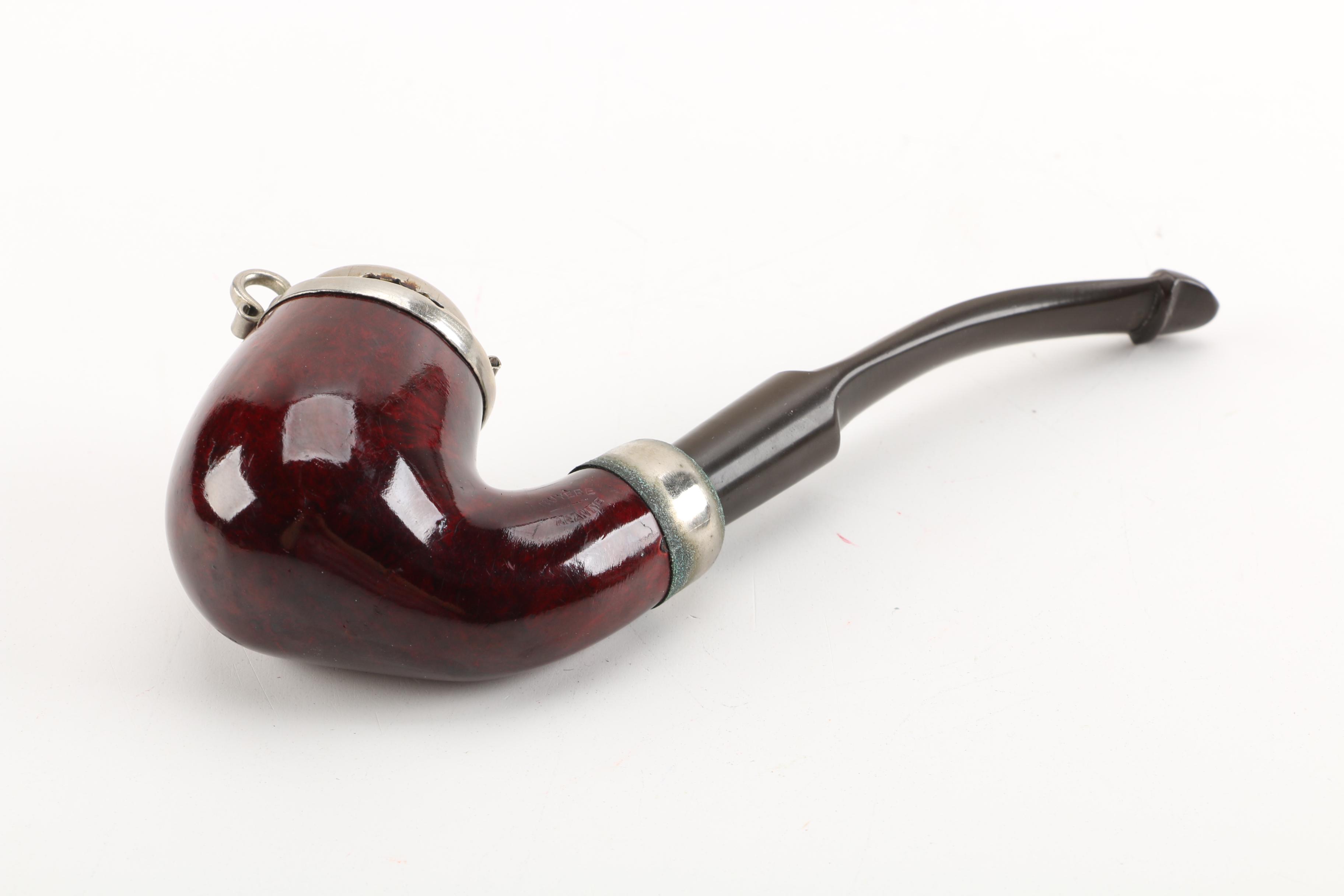 Vintage Tobacco Pipes Including Iwan Ries, Big Ben, and M&T Allwetter