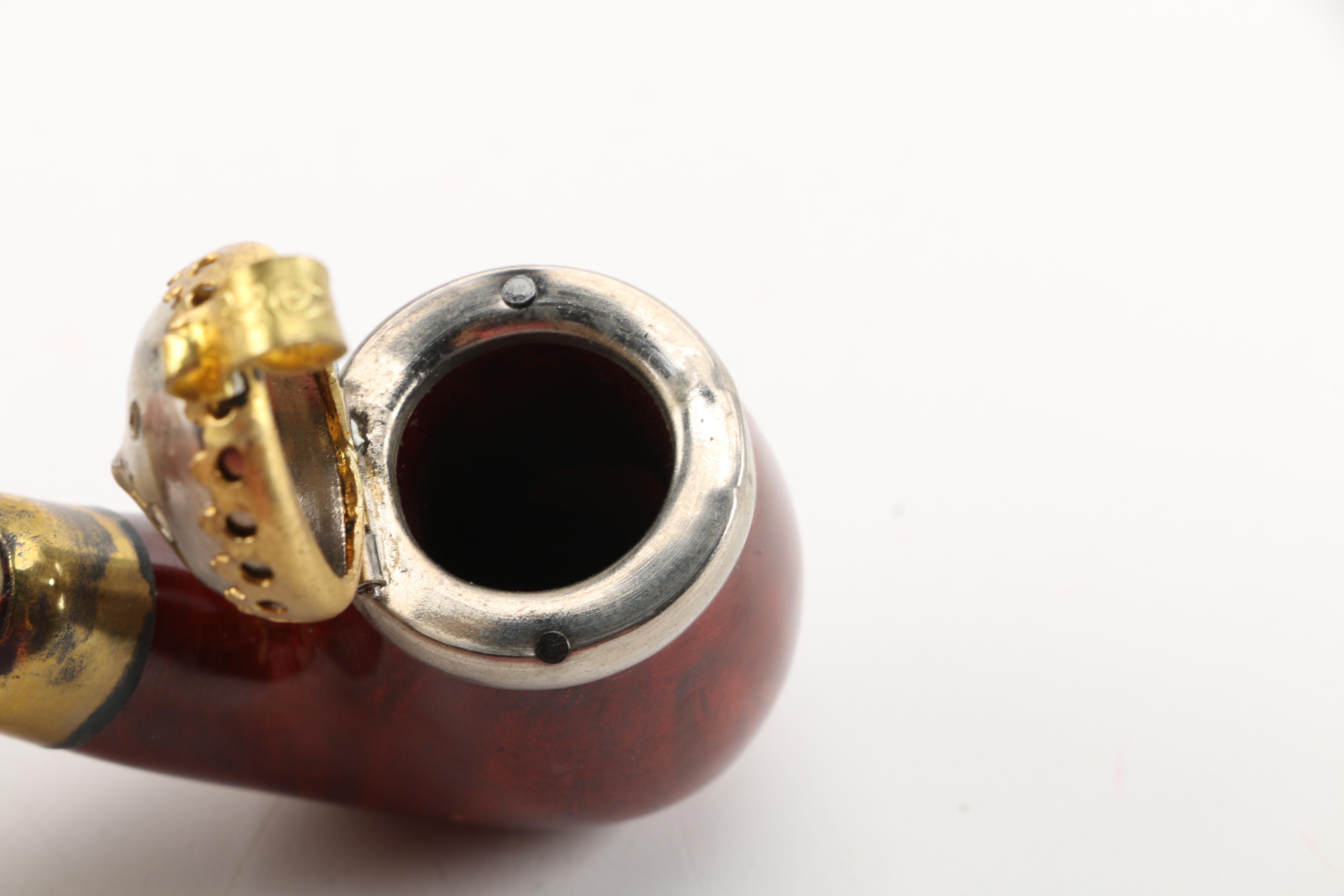 Vintage Tobacco Pipes Including Iwan Ries, Big Ben, and M&T Allwetter