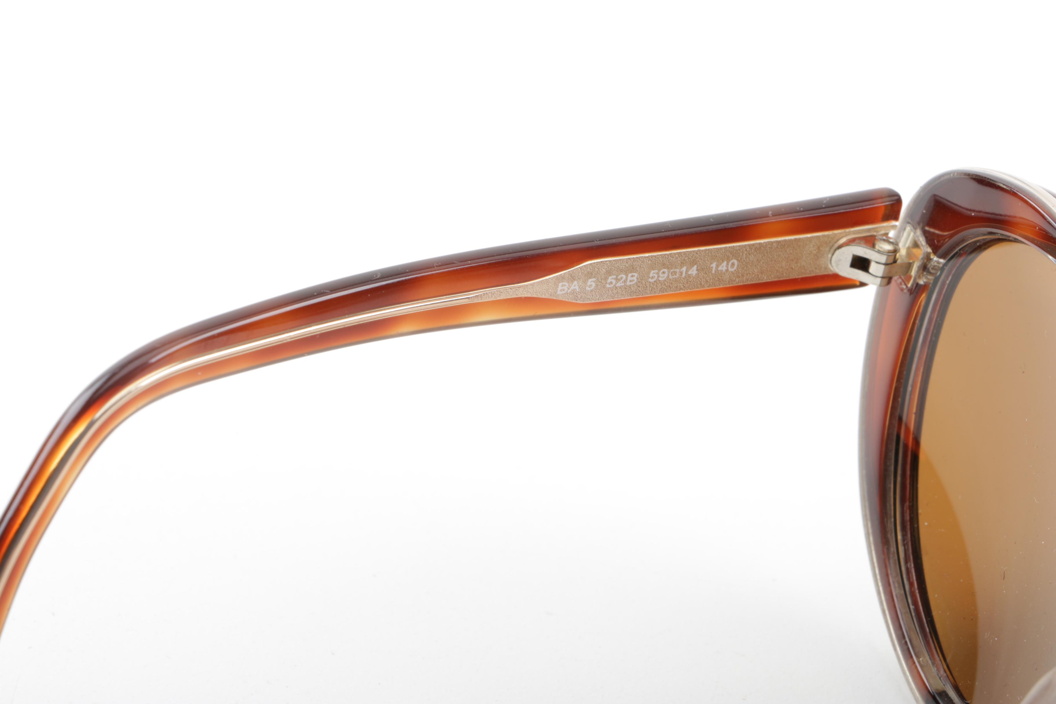 Balenciaga Tortoiseshell Style Cat Eye Polarized Prescription Sunglasses