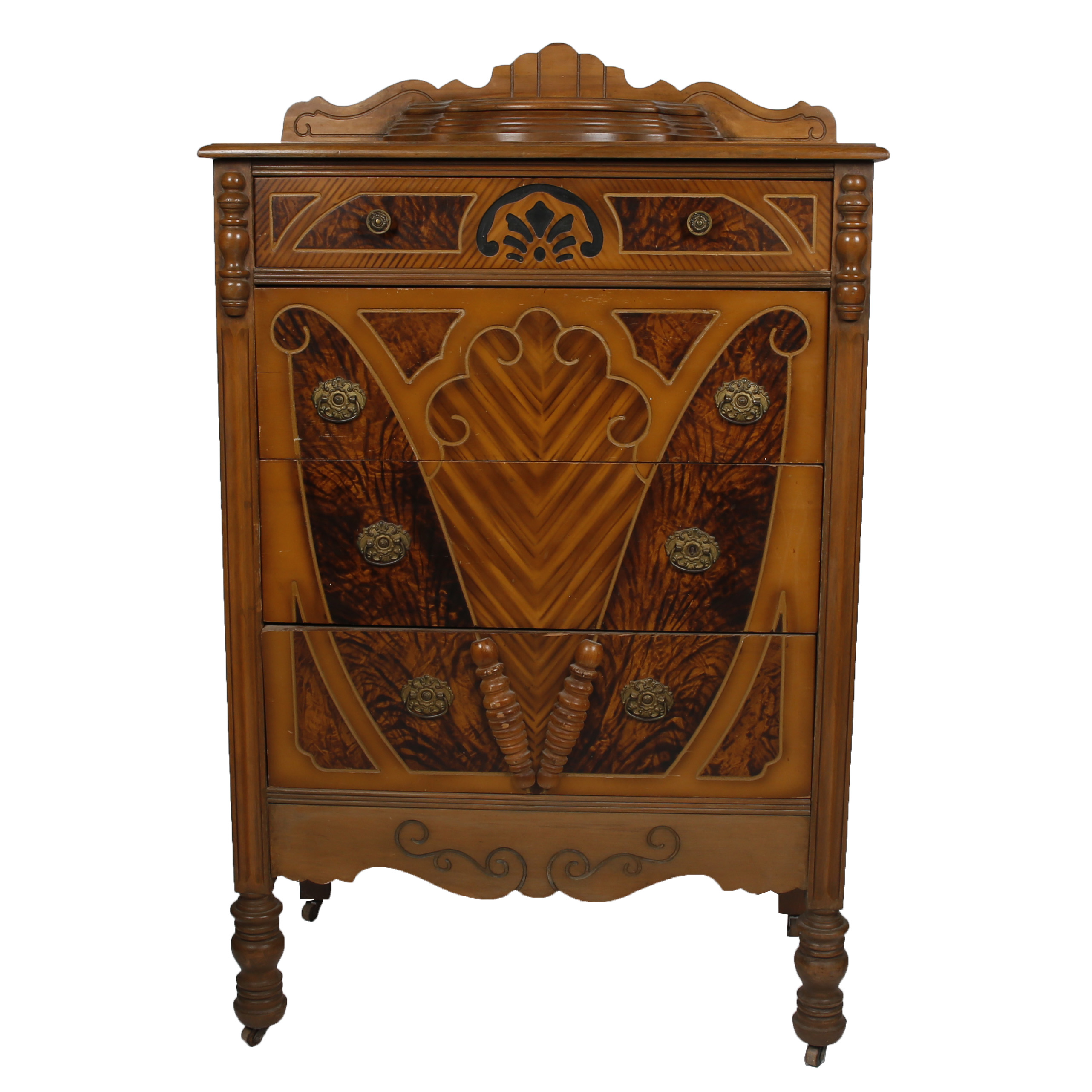 Vintage Art Nouveau Chest of Drawers