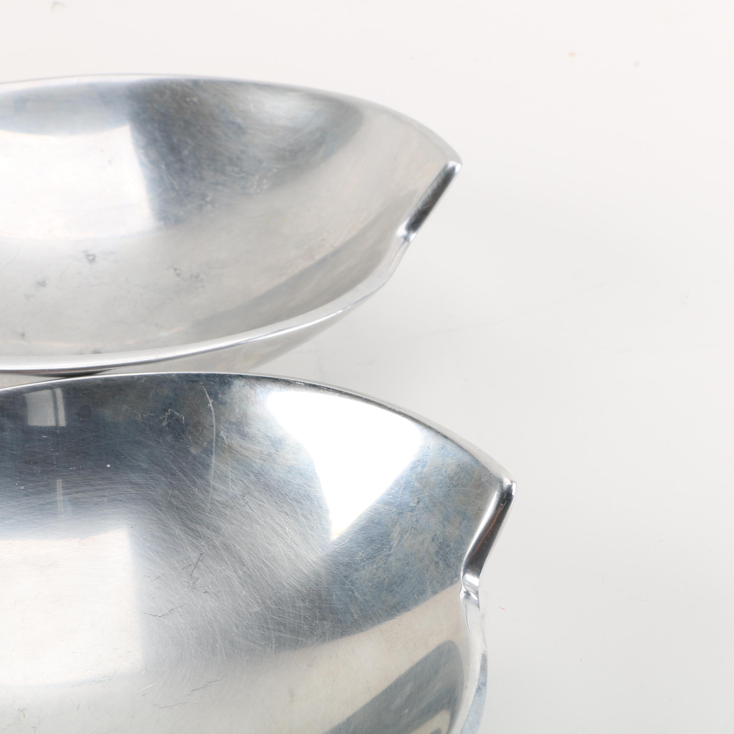 Nambé "Spiral" Serving Bowls and Trays