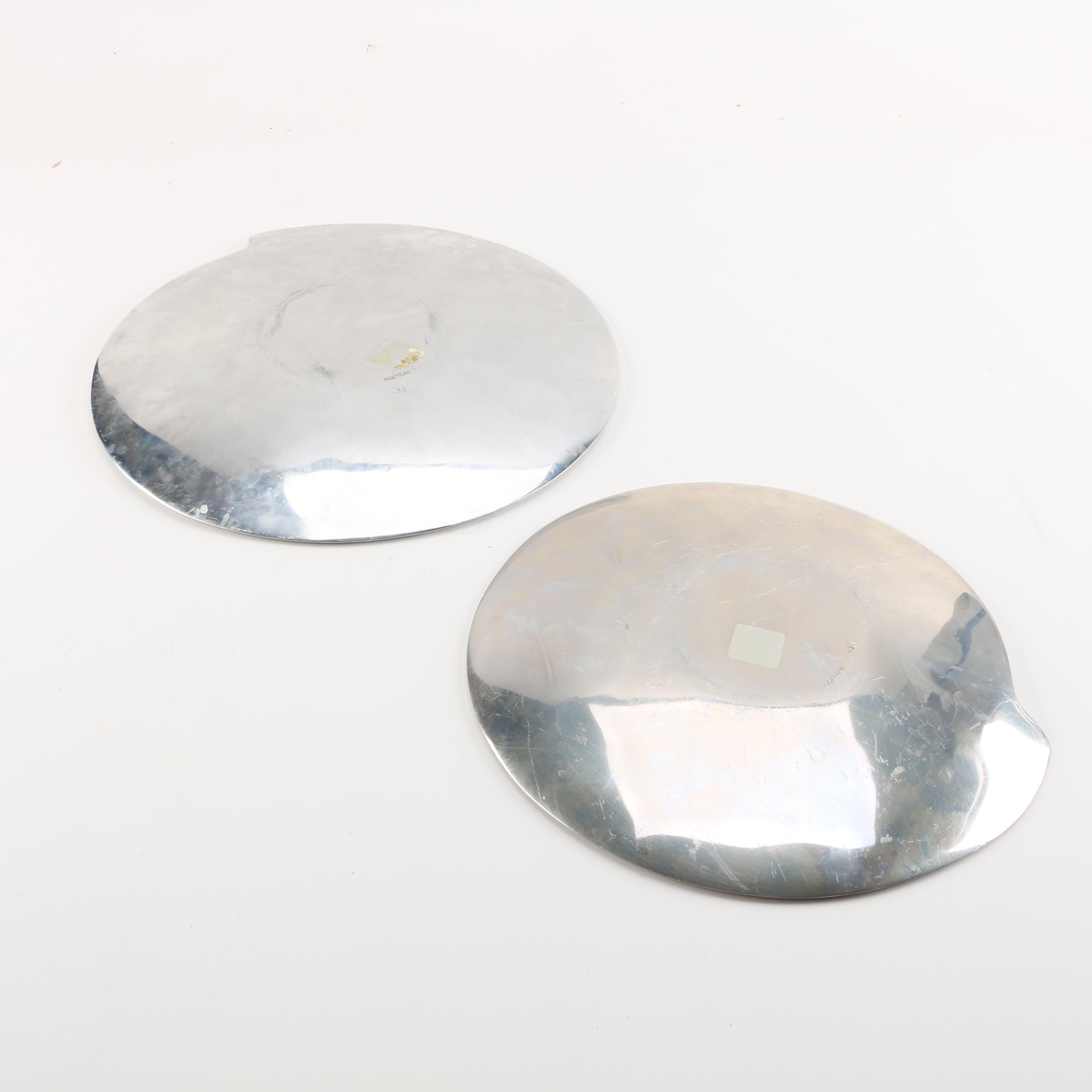 Nambé "Spiral" Serving Bowls and Trays