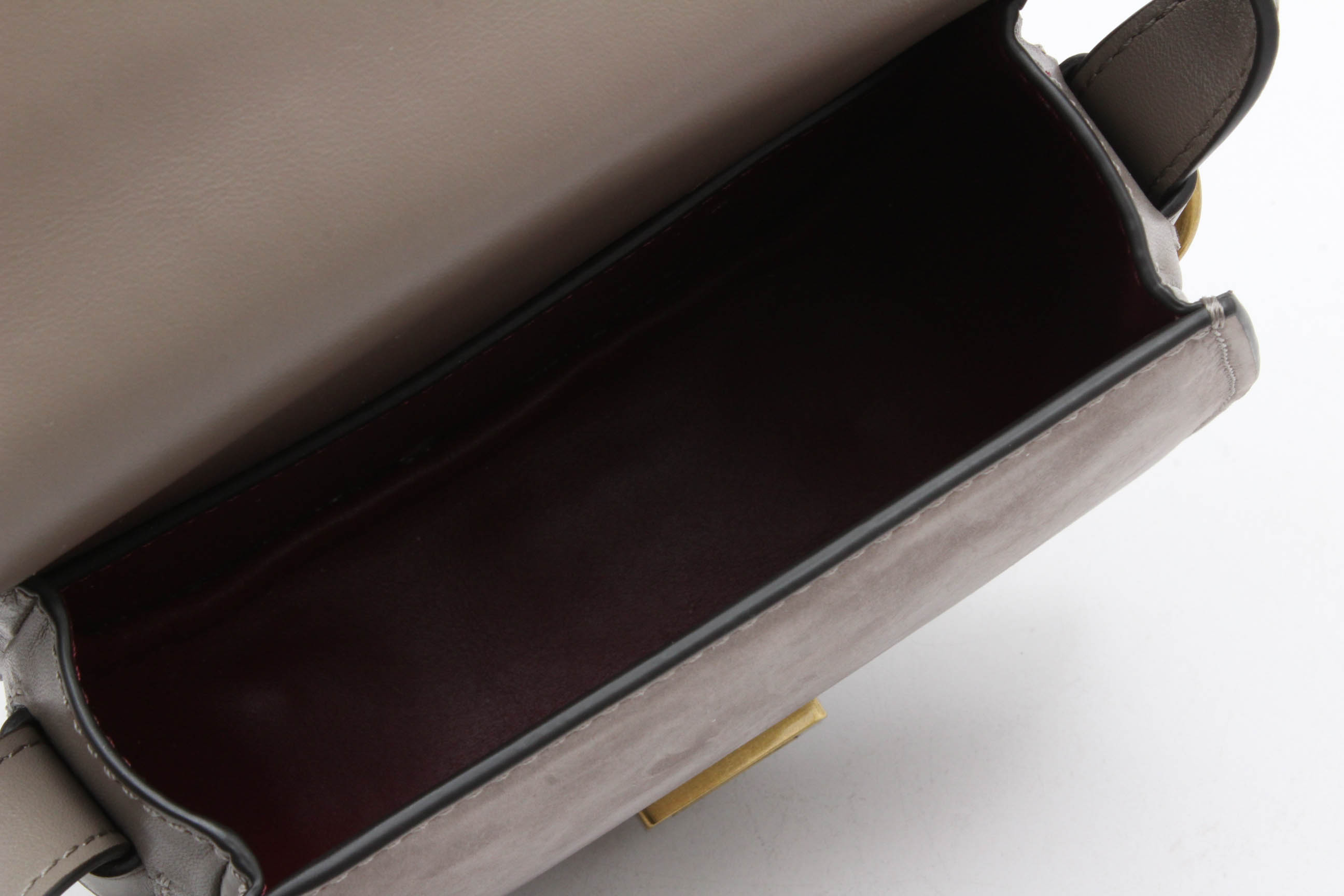 Tory Burch Embellished Suede Saddle Crossbody