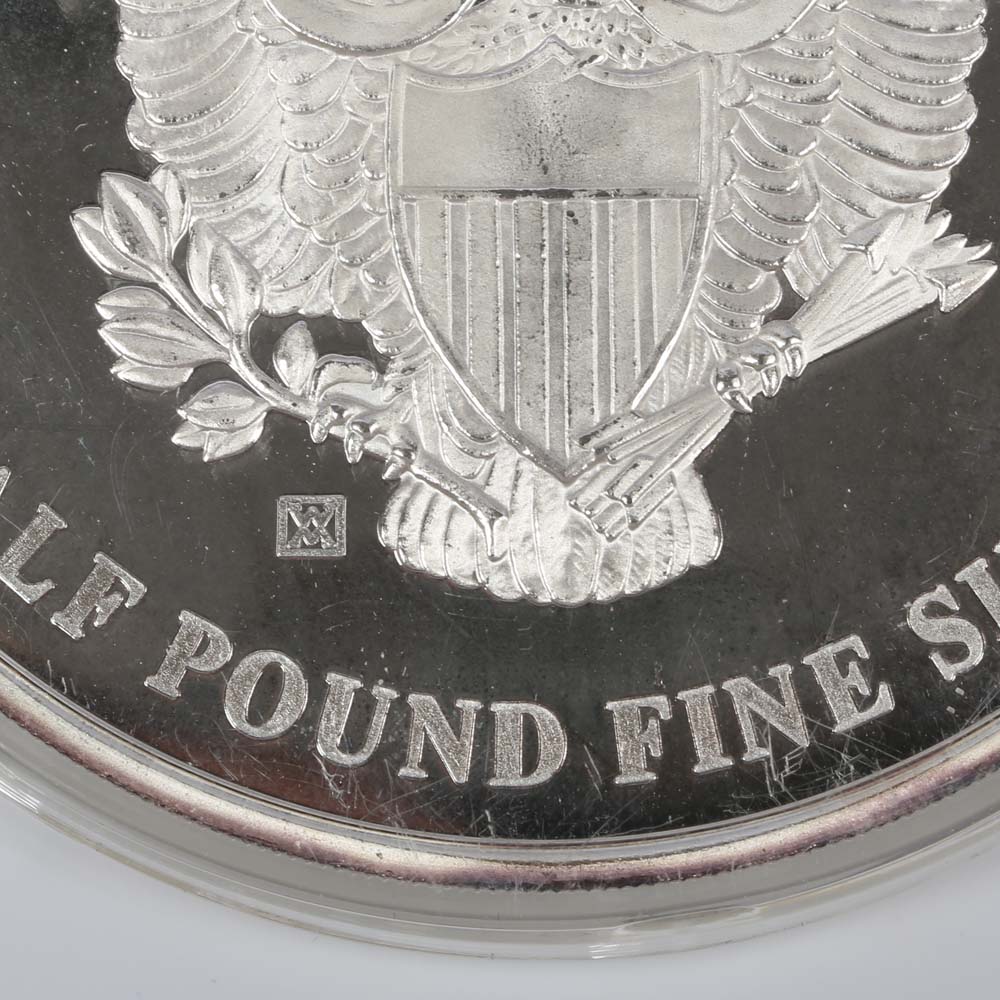 1997 Half Troy Pound Fine Silver American Eagle Bullion Round