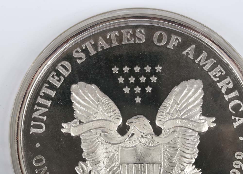 1997 Half Troy Pound Fine Silver American Eagle Bullion Round