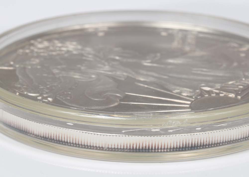 1997 Half Troy Pound Fine Silver American Eagle Bullion Round