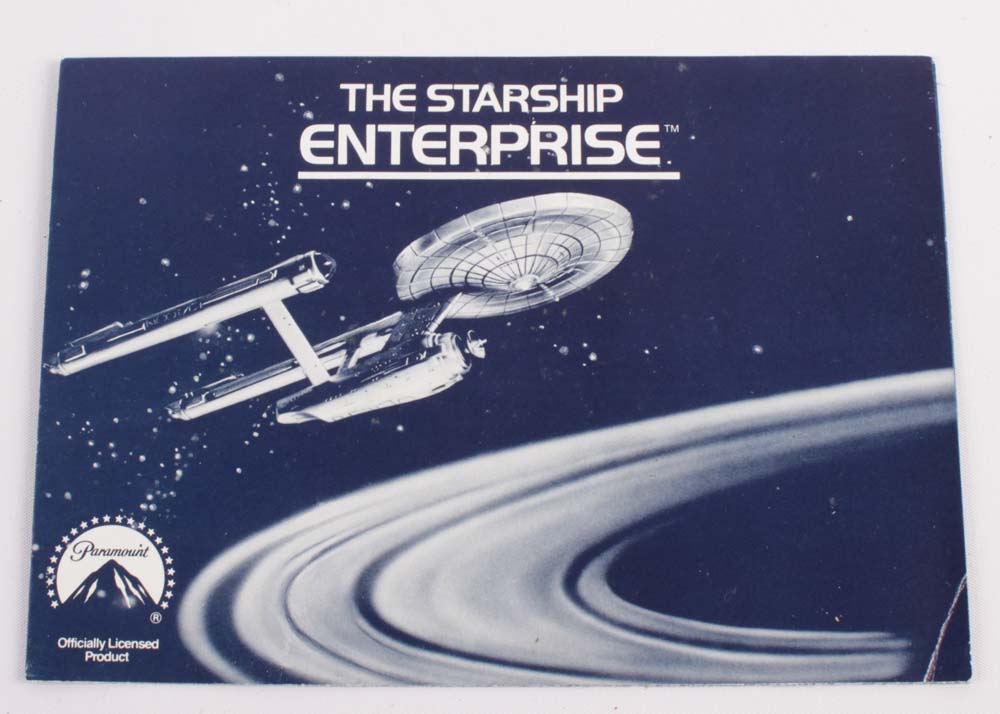 "Star Trek" Starship Enterprise Pewter Replica
