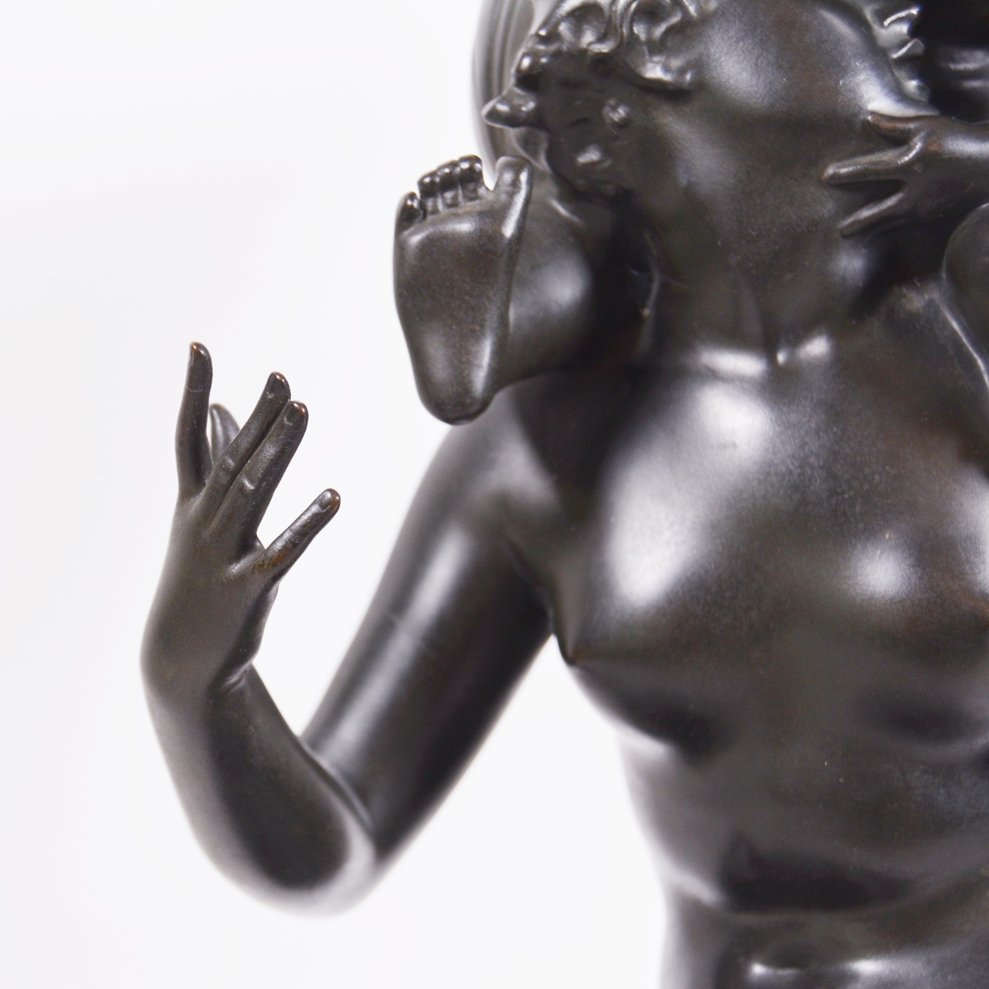 Carl Paul Jennewein Bronze Sculpture "Cupid and Psyche"