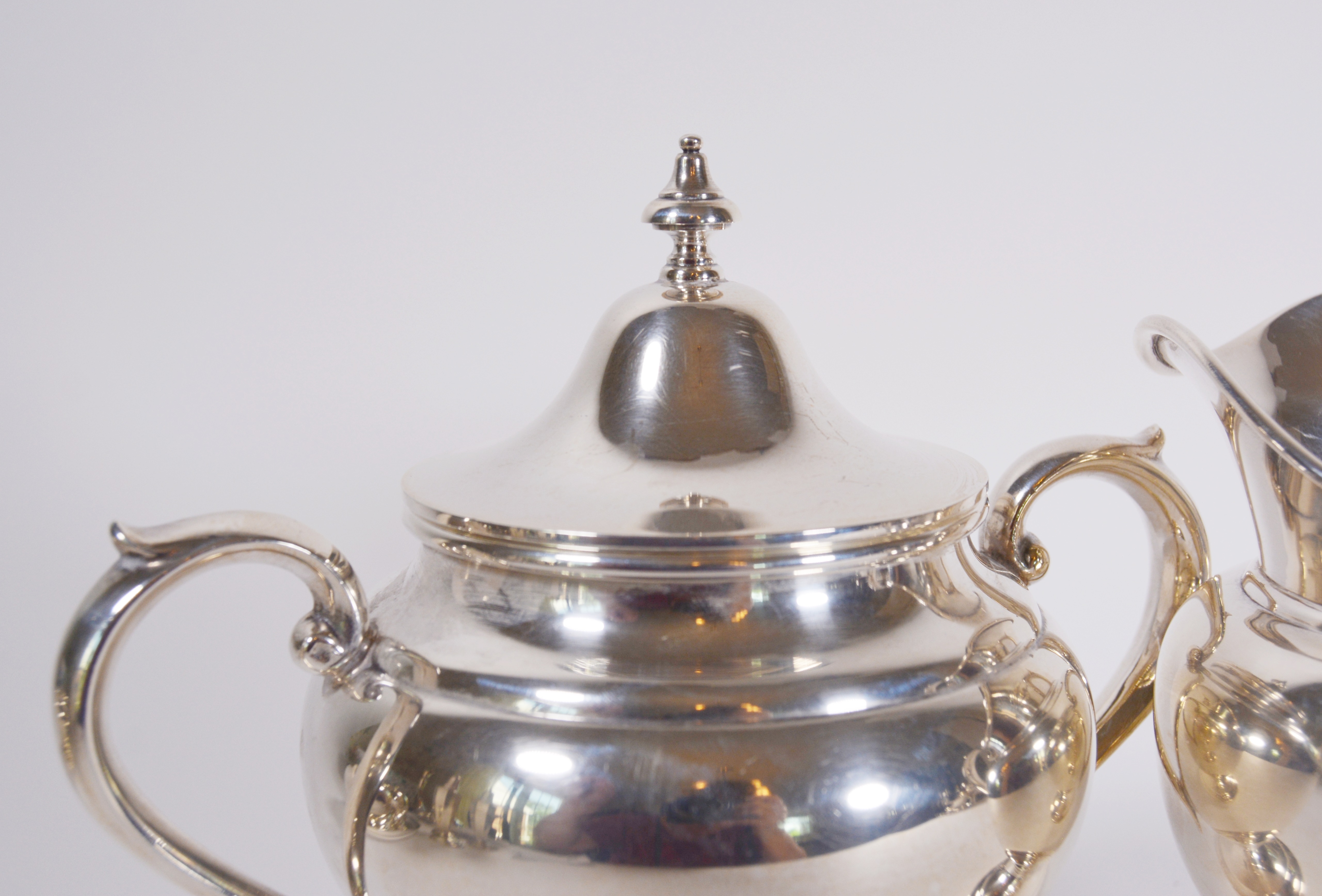 Gorham "Puritan" Sterling Silver Cream and Sugar