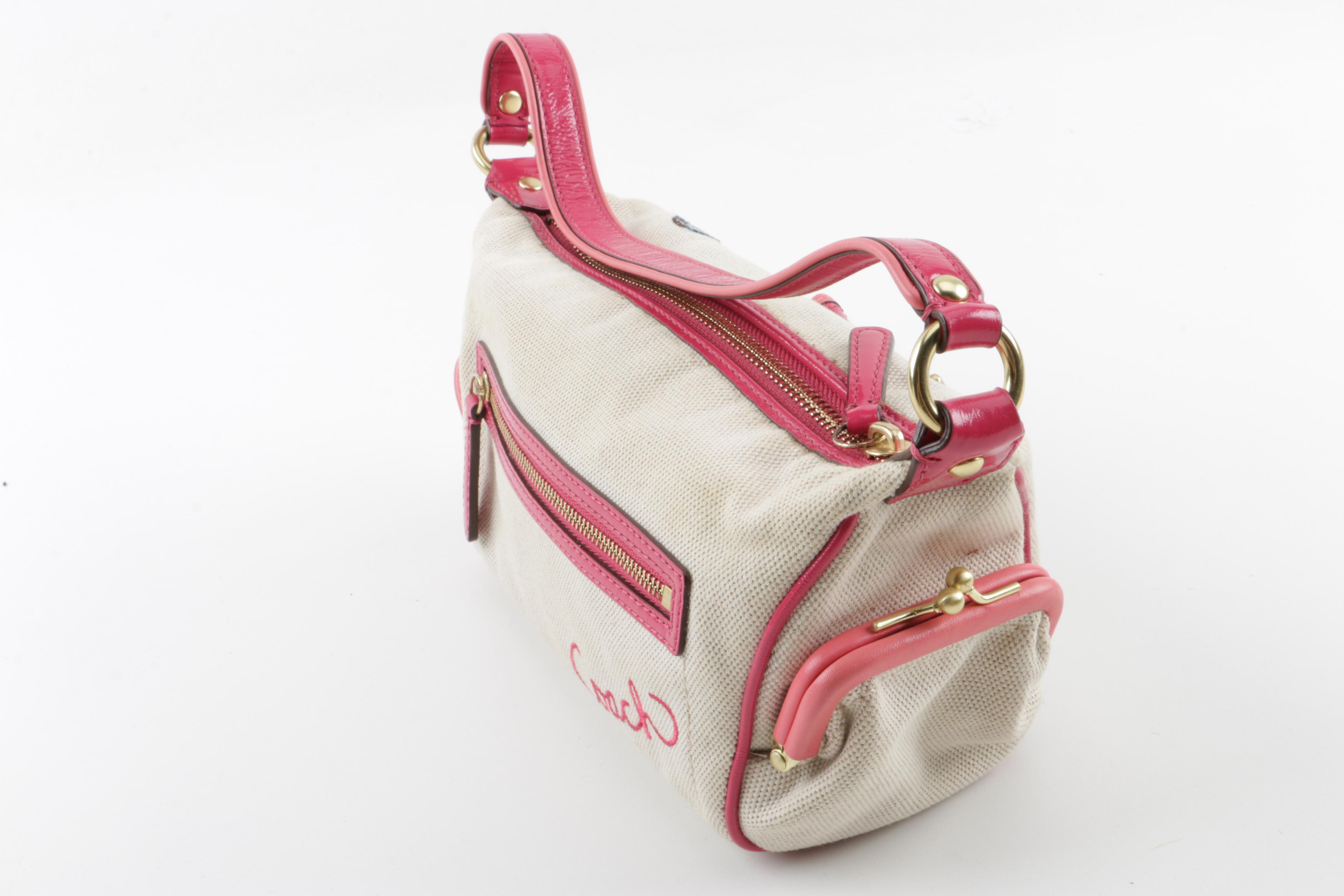 Coach Bonnie Cashin "Cashin Carry" Limited Edition Canvas Handbag