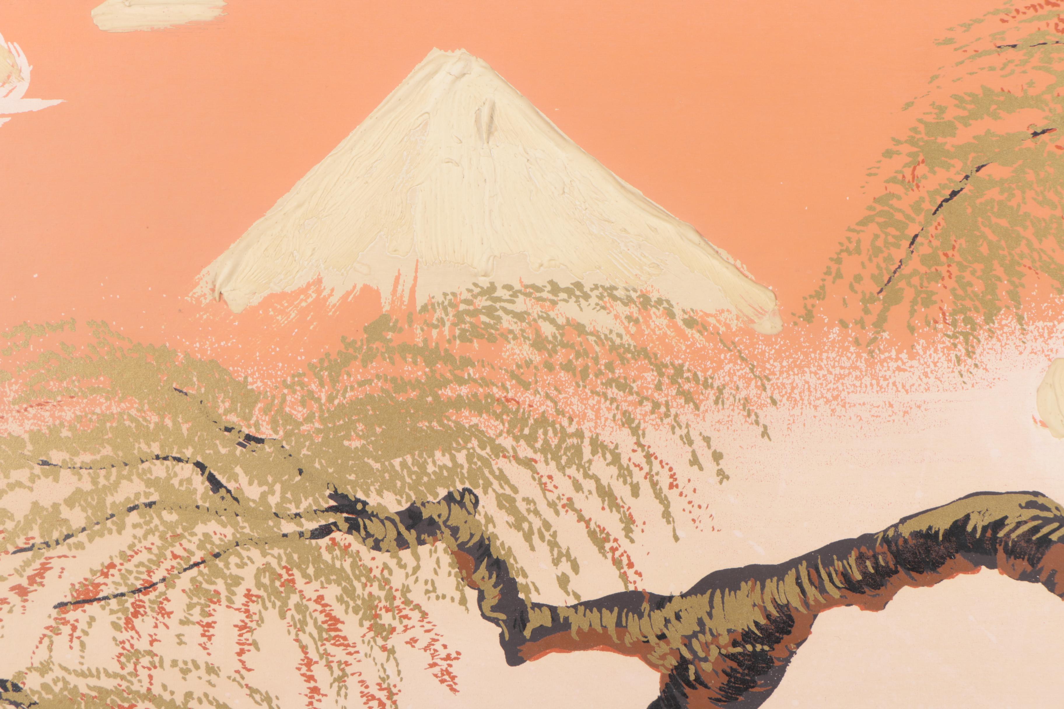 Li Yantra Embellished Serigraph