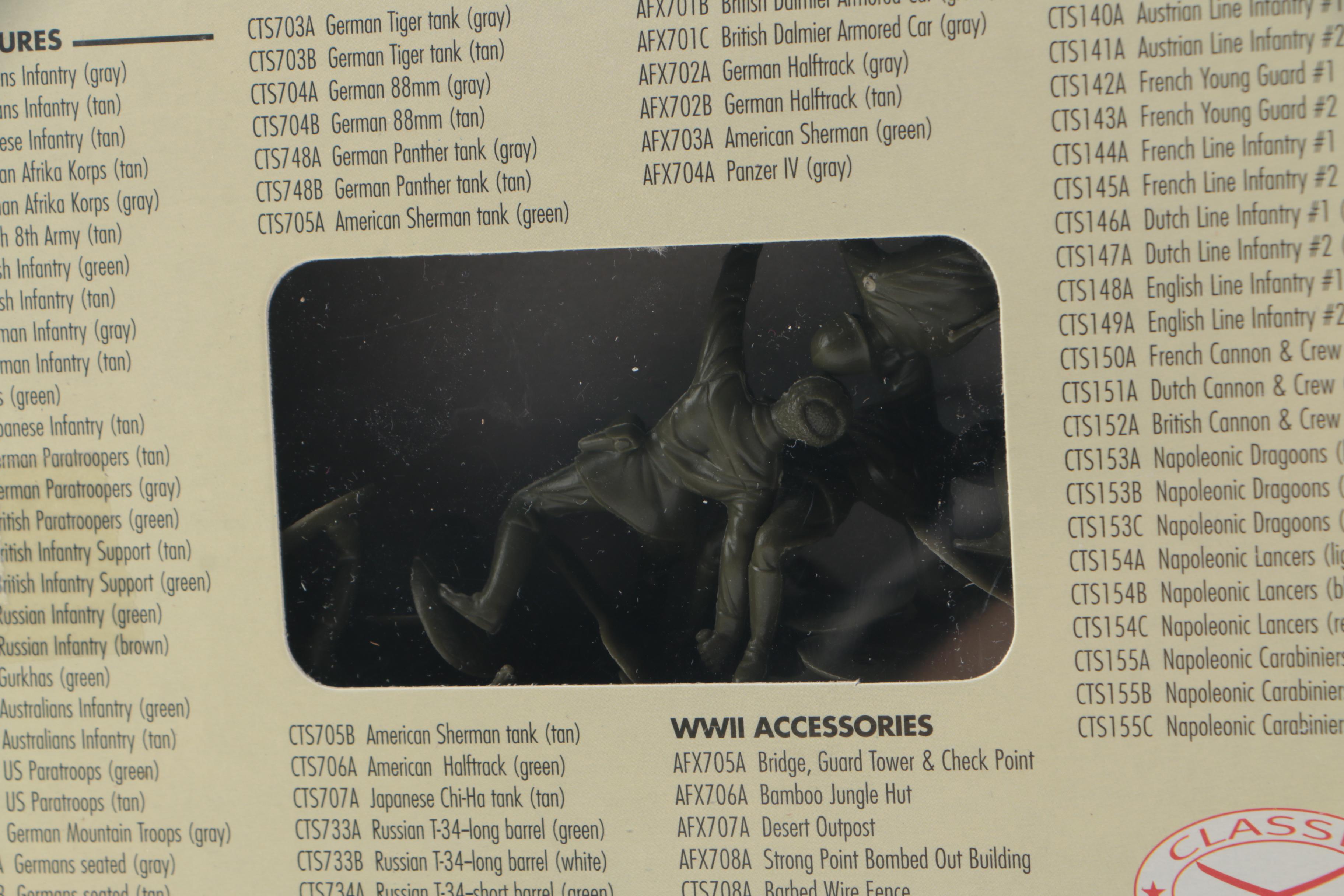 Classic Toy Soldiers, Inc. 1:32 Scale "WWII" Soldier Kits