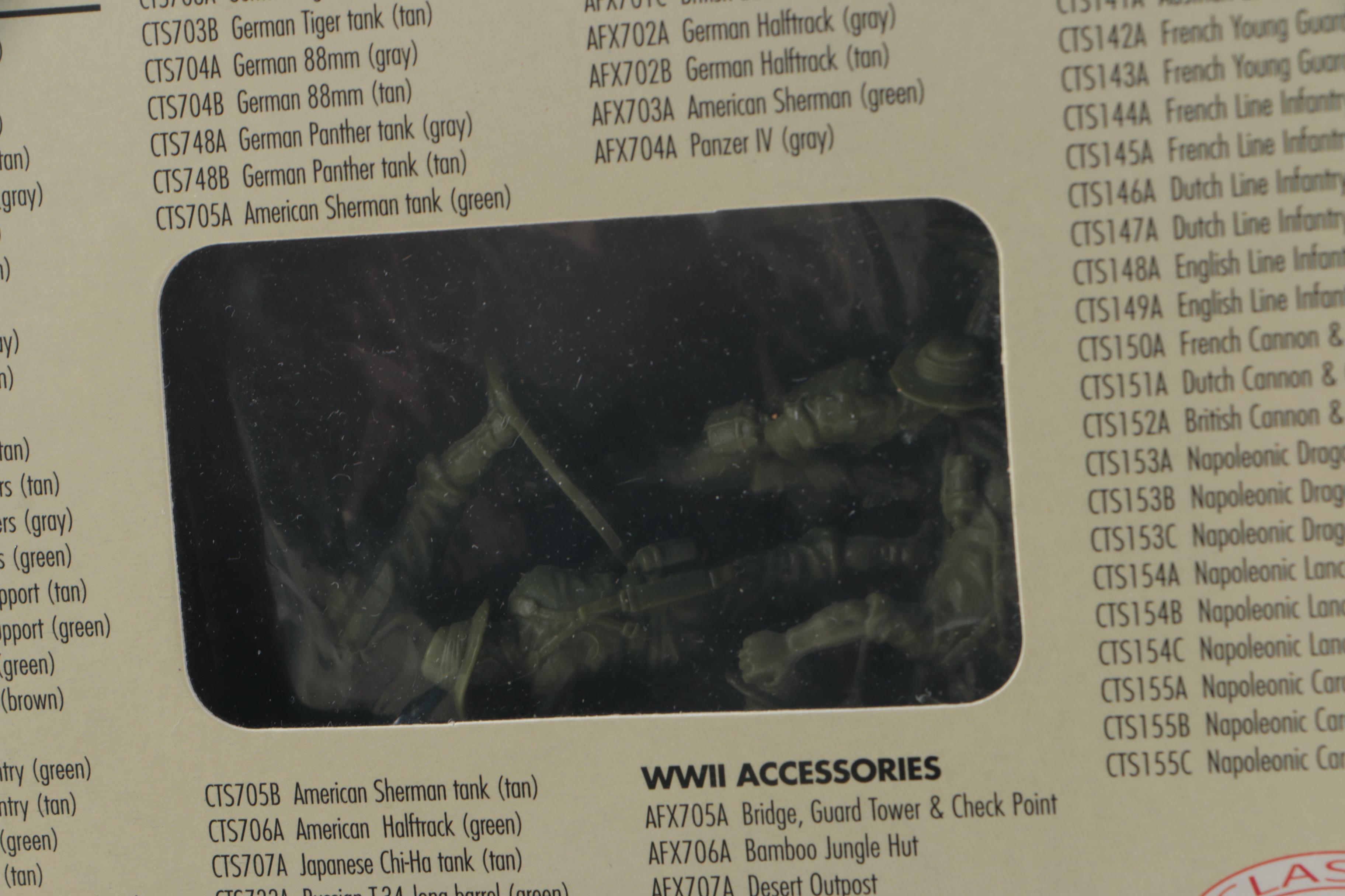 Classic Toy Soldiers, Inc. 1:32 Scale "WWII" Soldier Kits