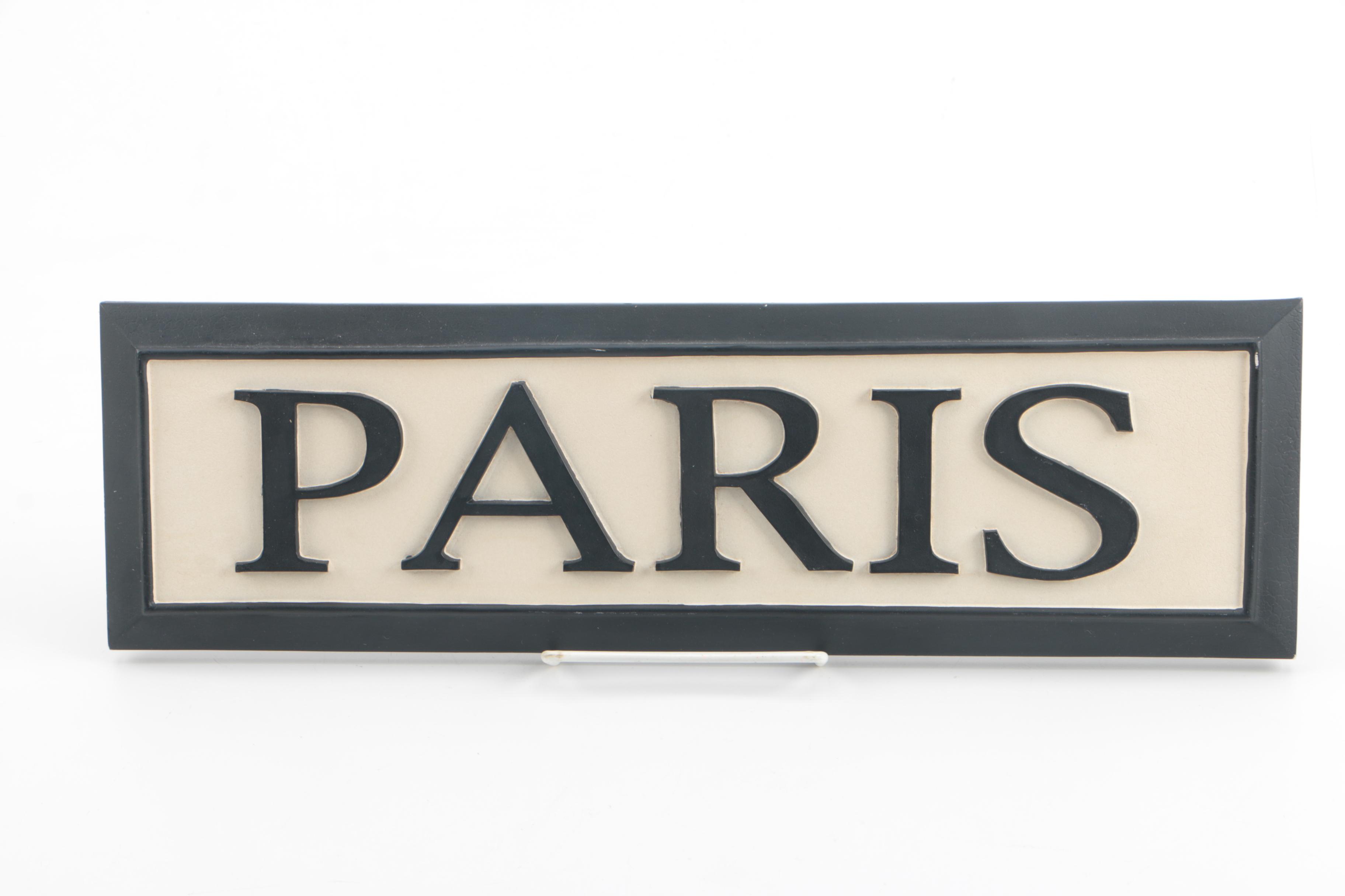 European Themed Wall Decor