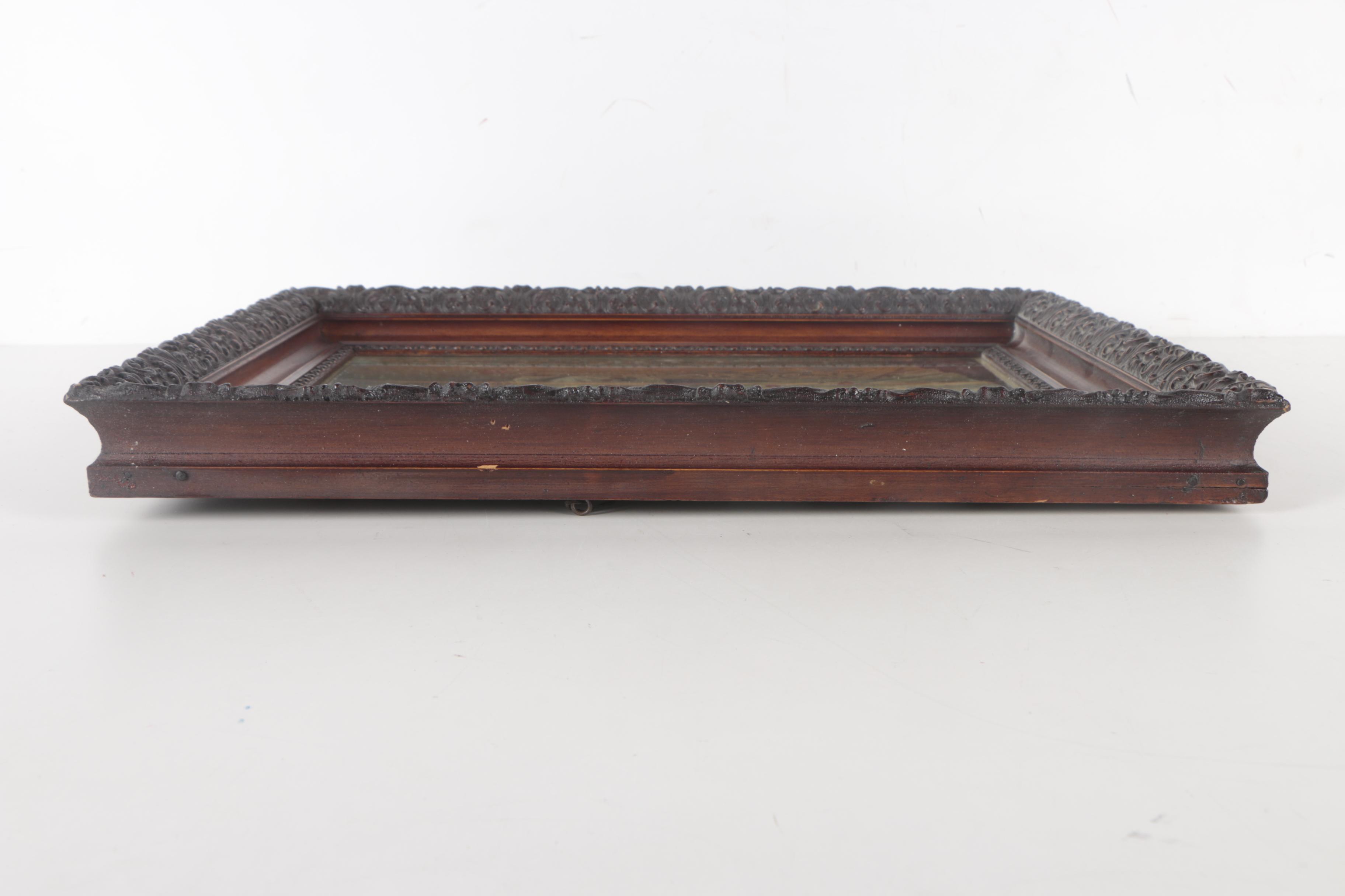 Chromolithograph of The Madonna and Child