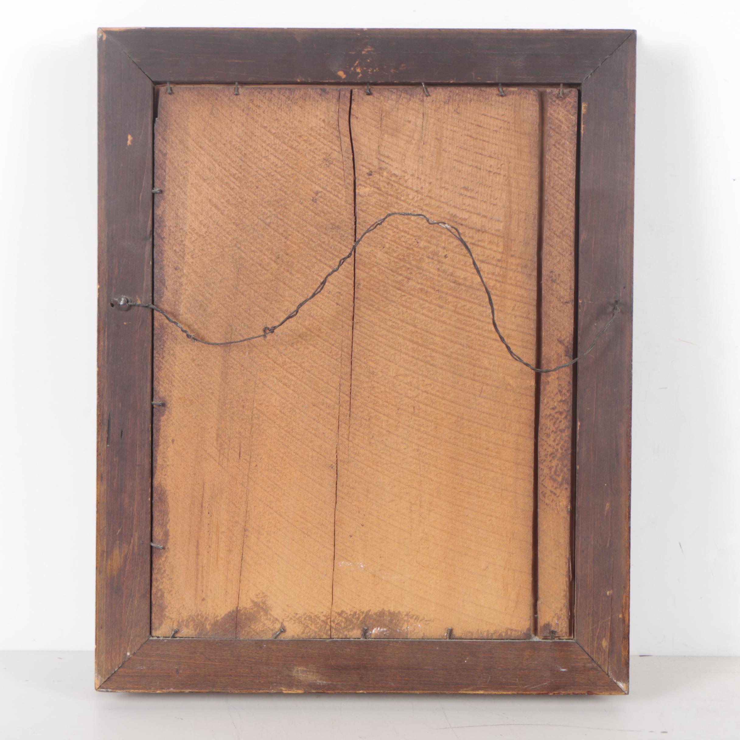 Chromolithograph of The Madonna and Child