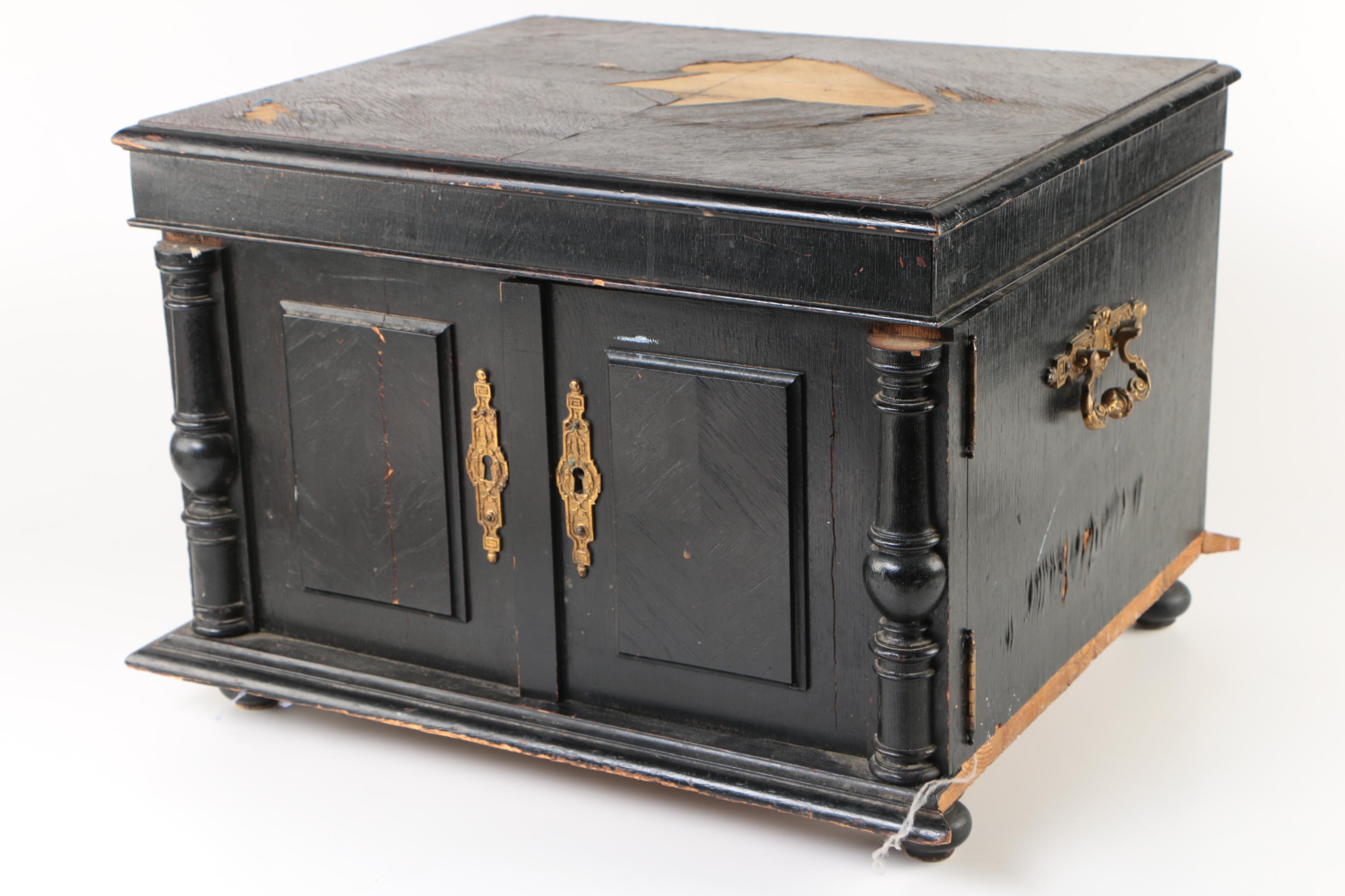 Körner Proll German 800 Silver Flatware Set with Wooden Chest