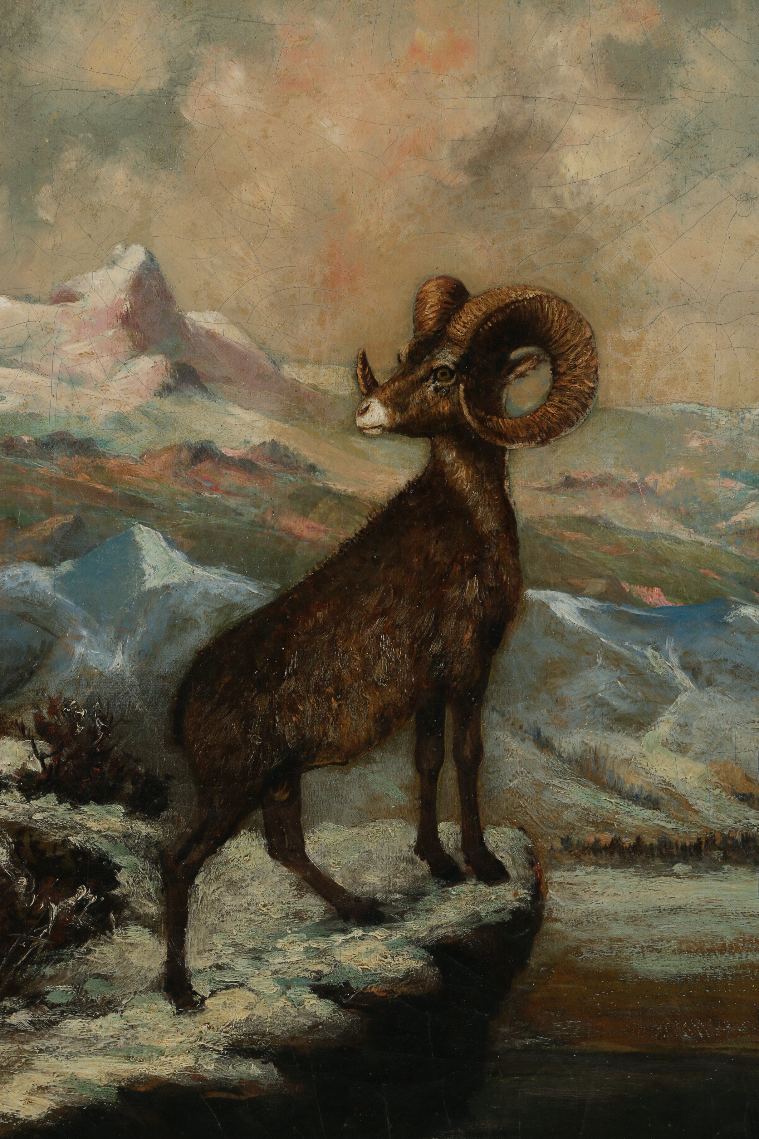 Henry Herman Cross Oil Painting