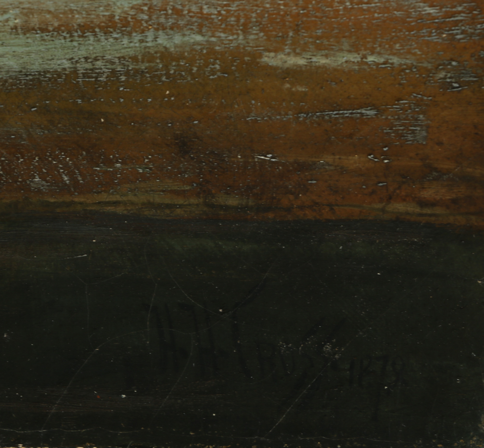 Henry Herman Cross Oil Painting