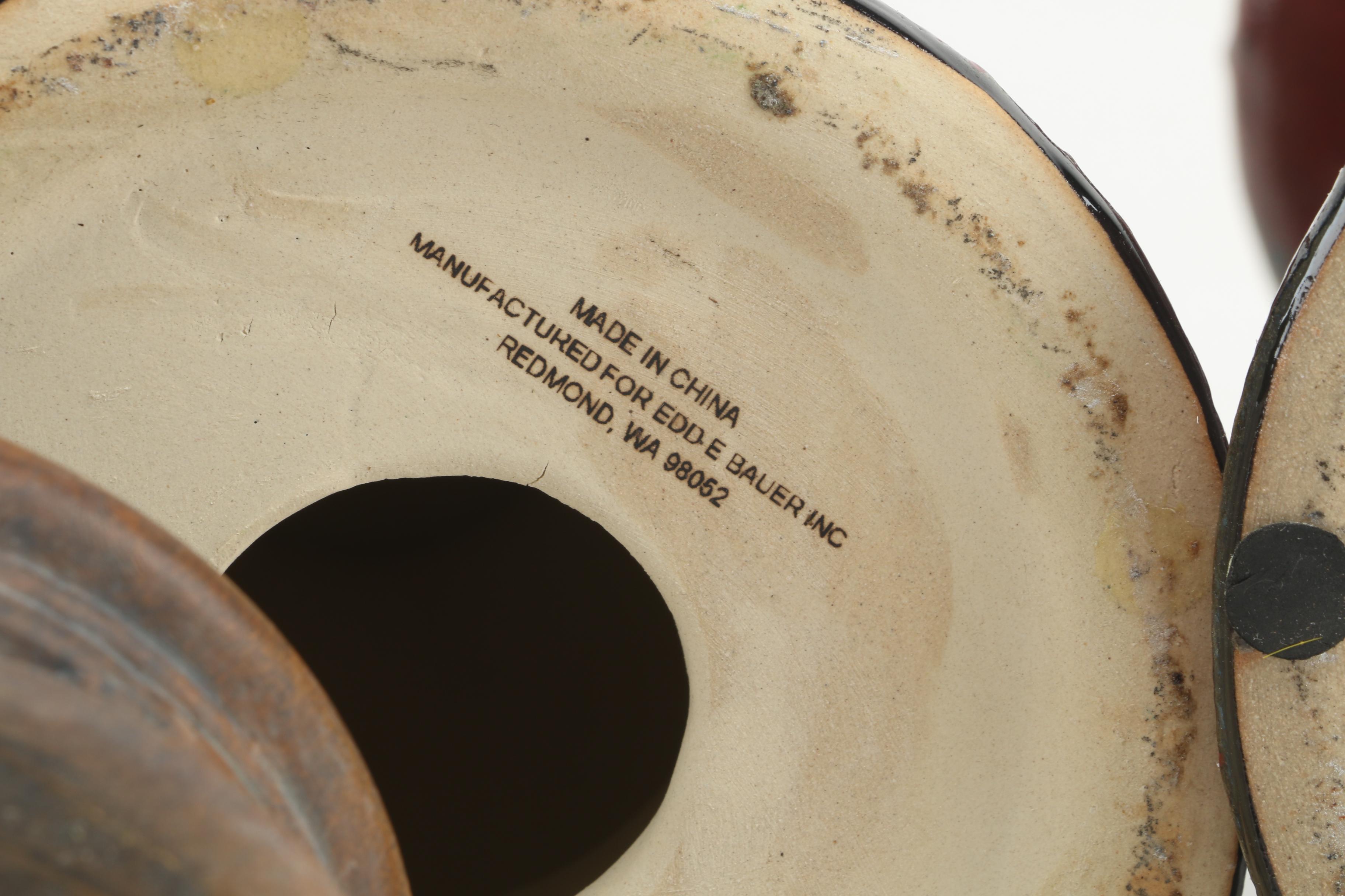 Faux Moss and Floral Arrangements with Eddie Bauer Candleholders