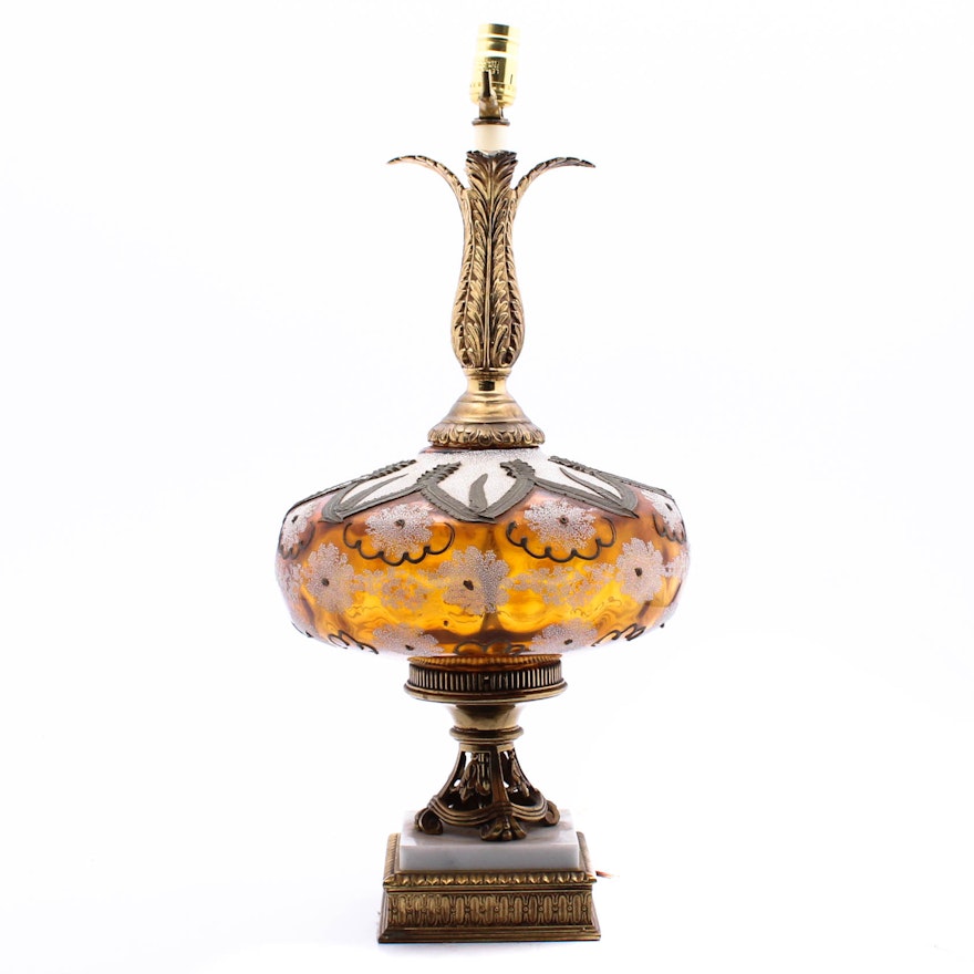Vintage Hollywood Regency Table Lamp