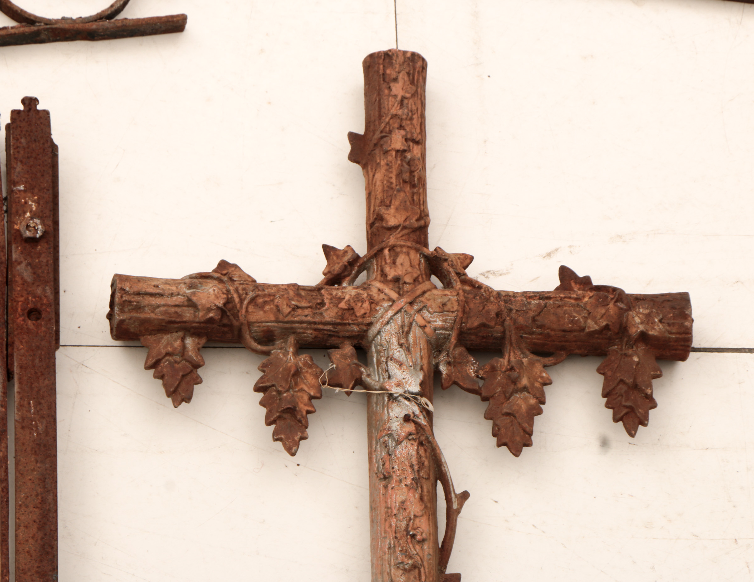 Cast Metal and Iron Garden Decor