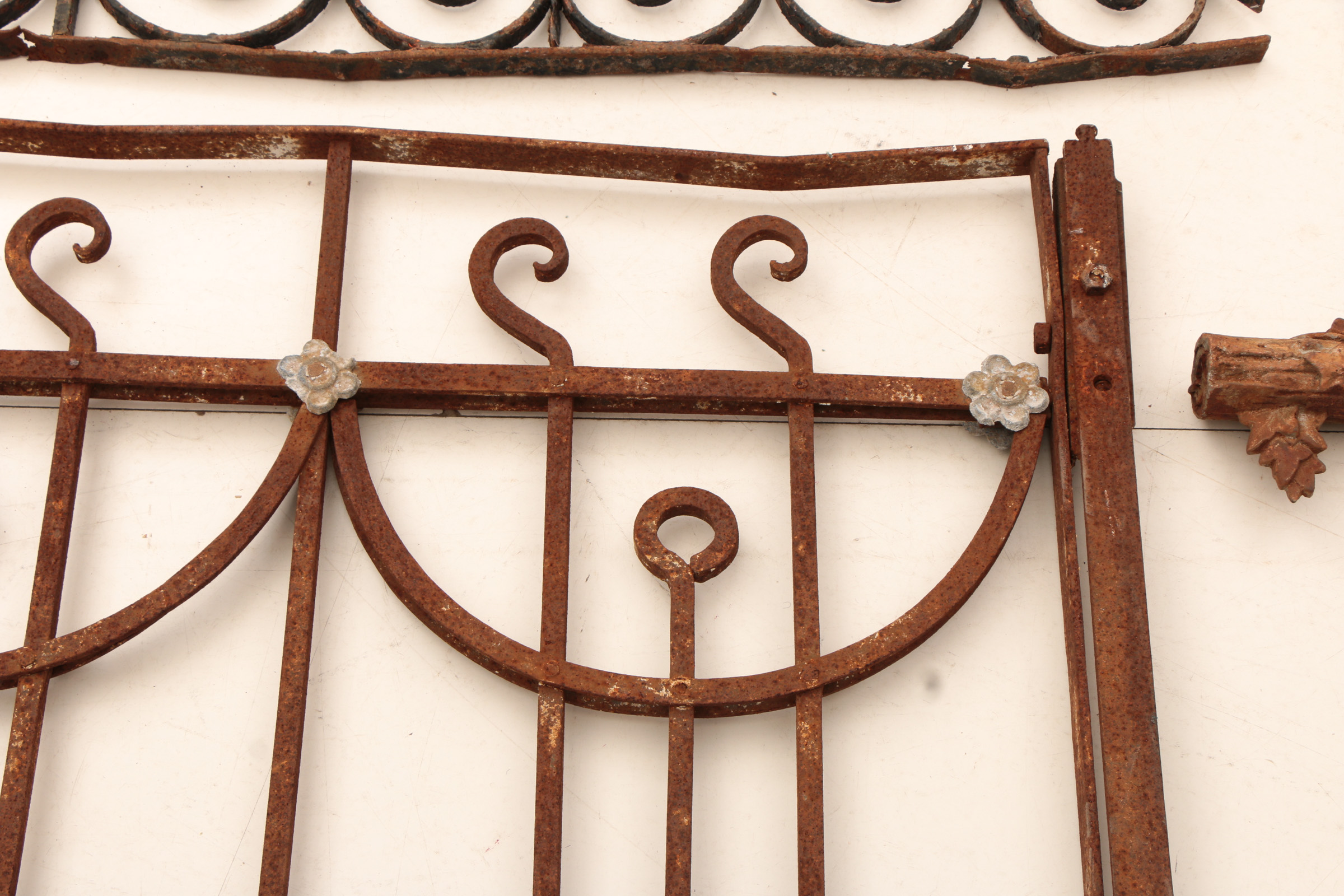 Cast Metal and Iron Garden Decor